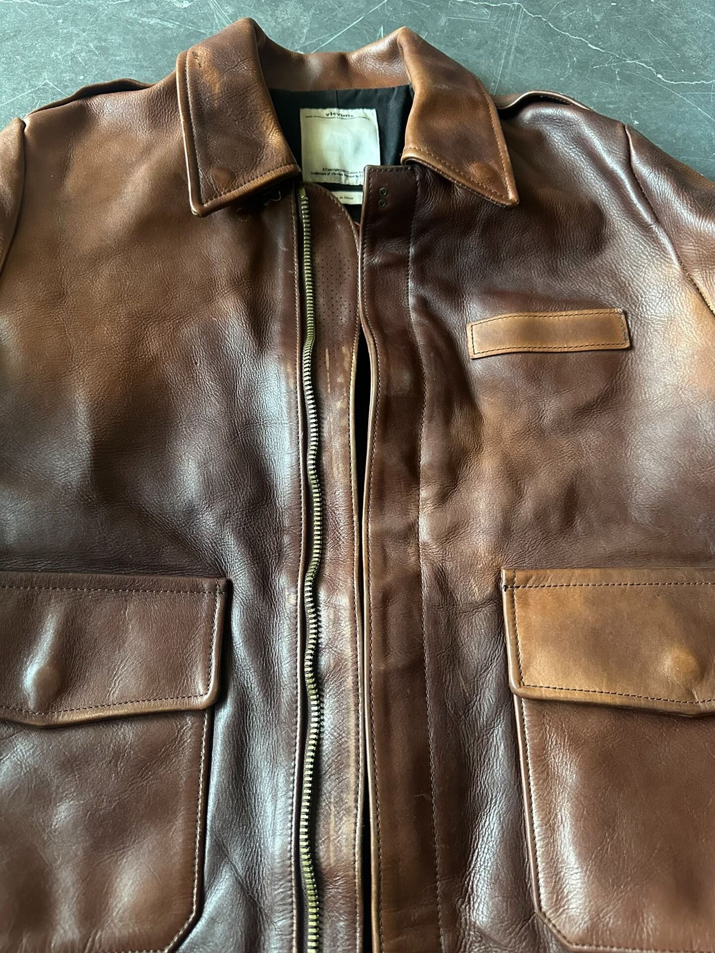 Visvim VISVIM A2 Horsehide Pilot Leather Jacket XS Size US XS / EU 42 / 0 - 4 Thumbnail