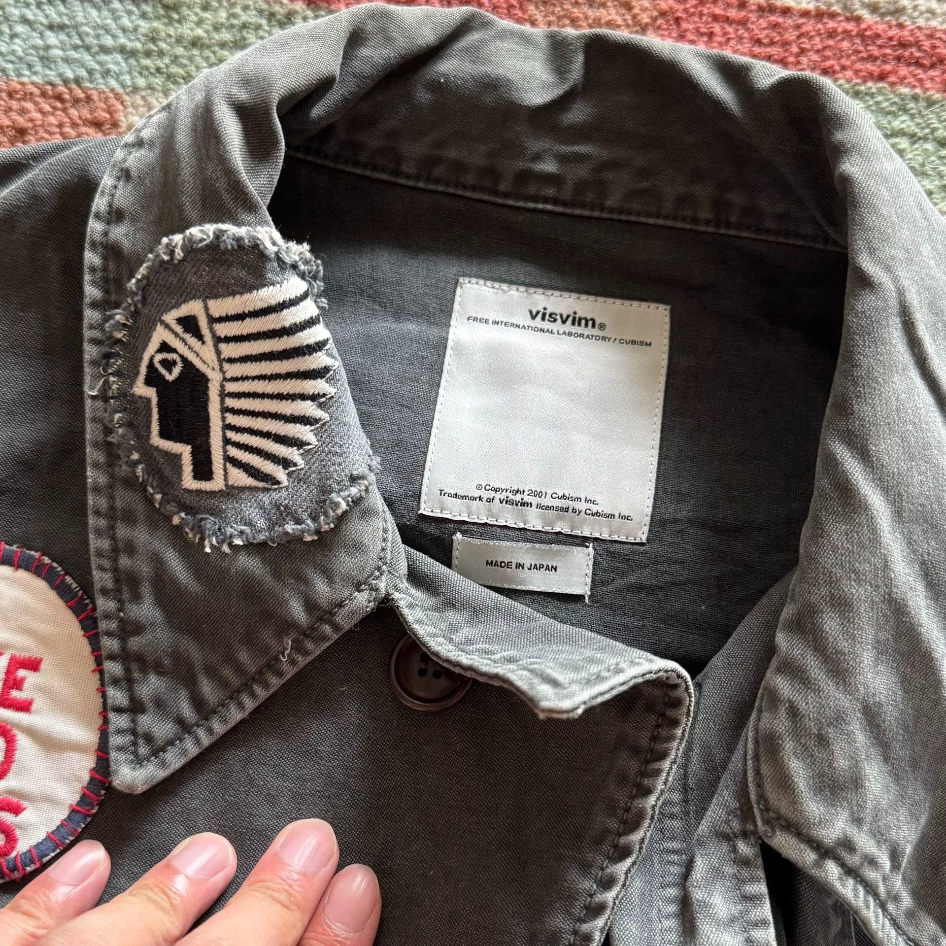 Visvim visvim ACHSE PATCHES Military Jacket Size US S / EU 44-46 / 1 - 2 Thumbnail