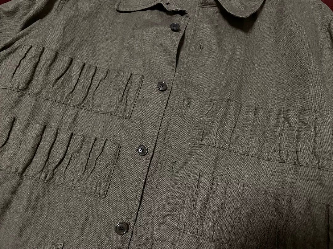 Visvim visvim Ketchum Military Short-Sleeve Shirt Size US XL / EU 56 / 4 - 2 Thumbnail