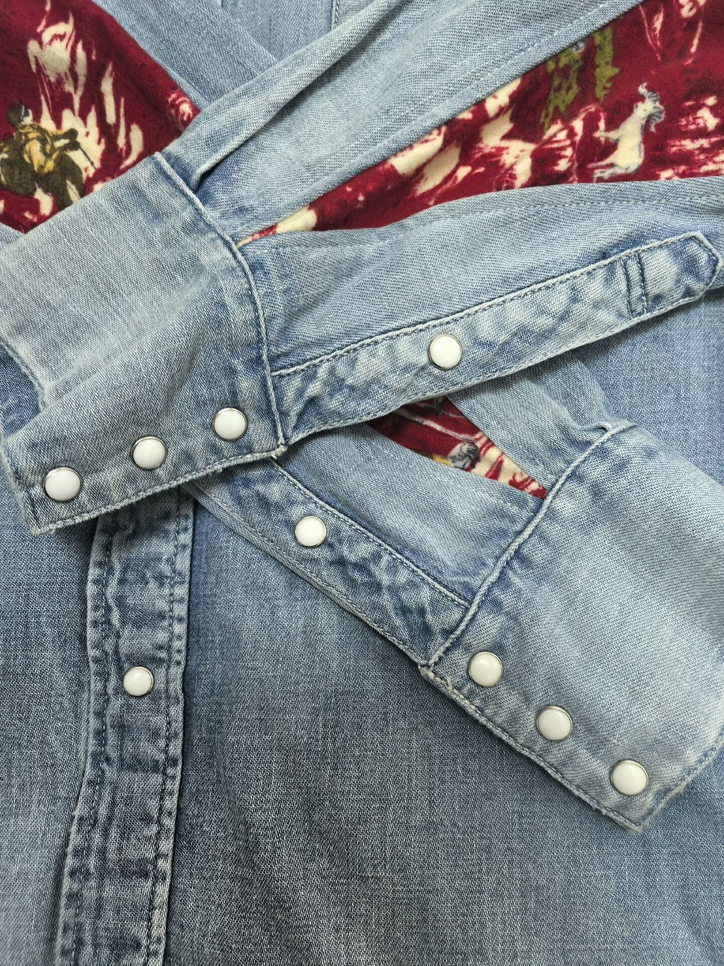 Visvim Visvim Light Blue Denim Shirt Size US L / EU 52-54 / 3 - 7 Thumbnail
