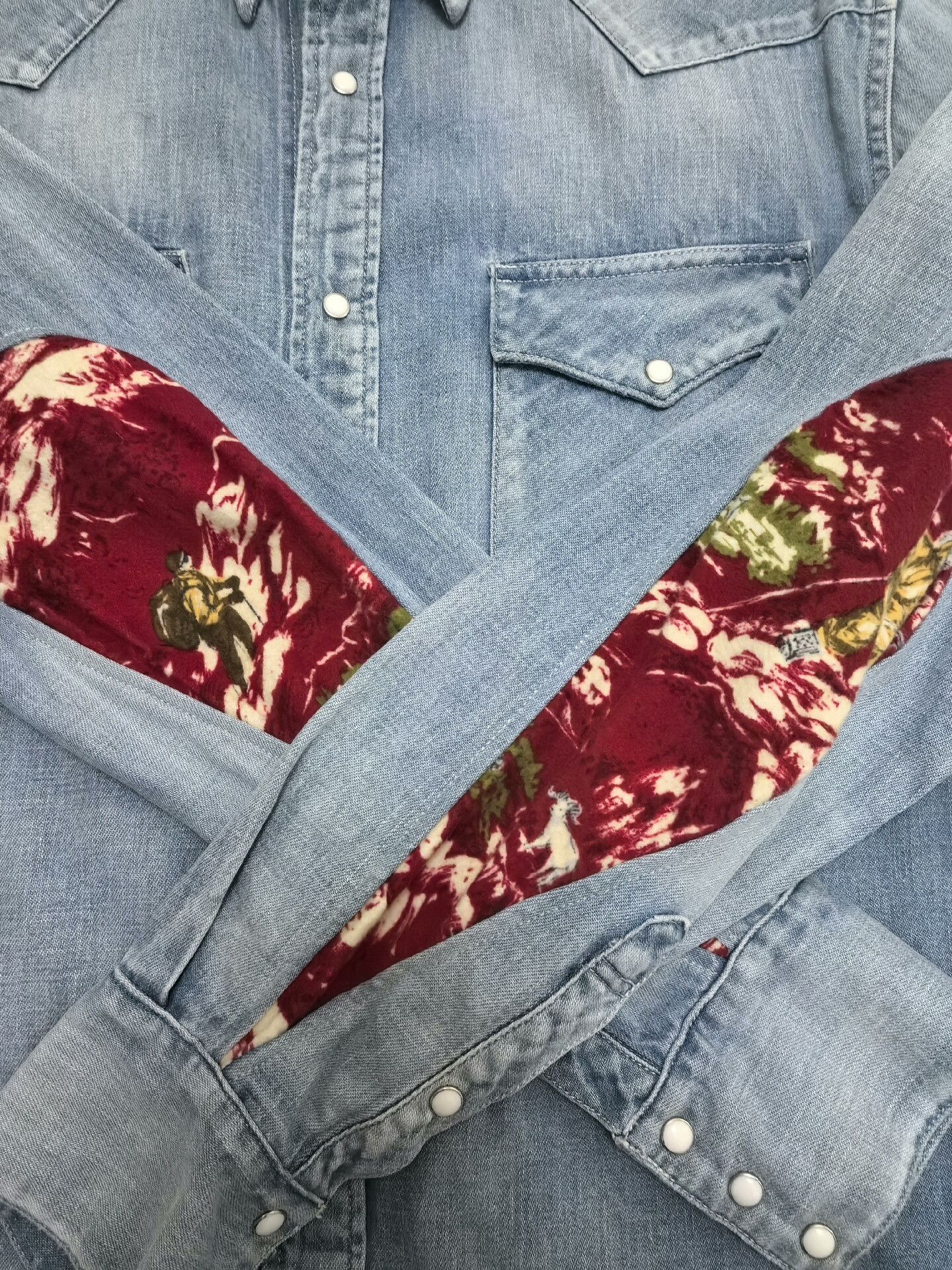 Visvim Visvim Light Blue Denim Shirt Size US L / EU 52-54 / 3 - 9 Thumbnail