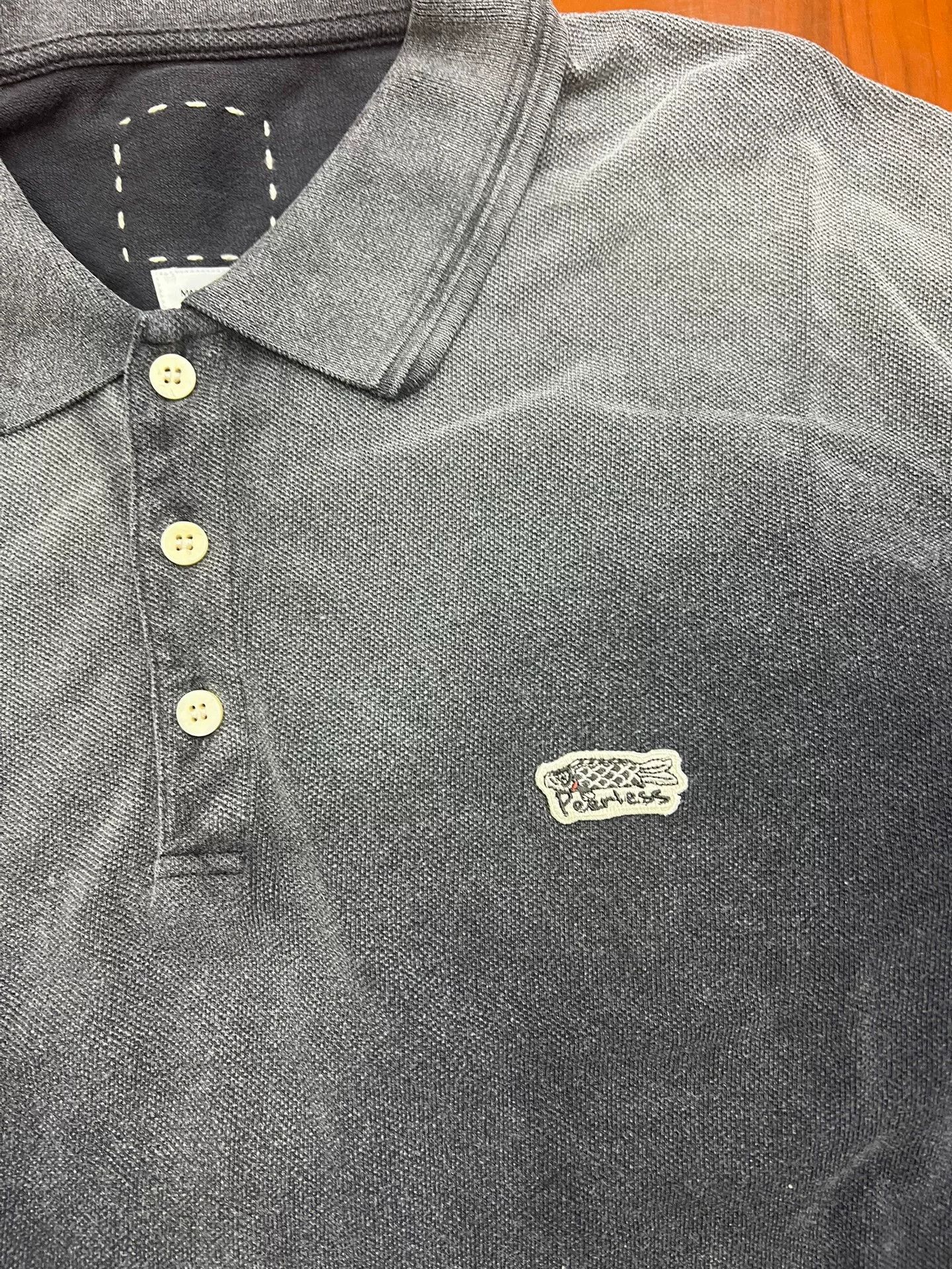 Visvim VISVIM JUMBO WELLER S/S DMGD POLO Size US L / EU 52-54 / 3 - 4 Thumbnail