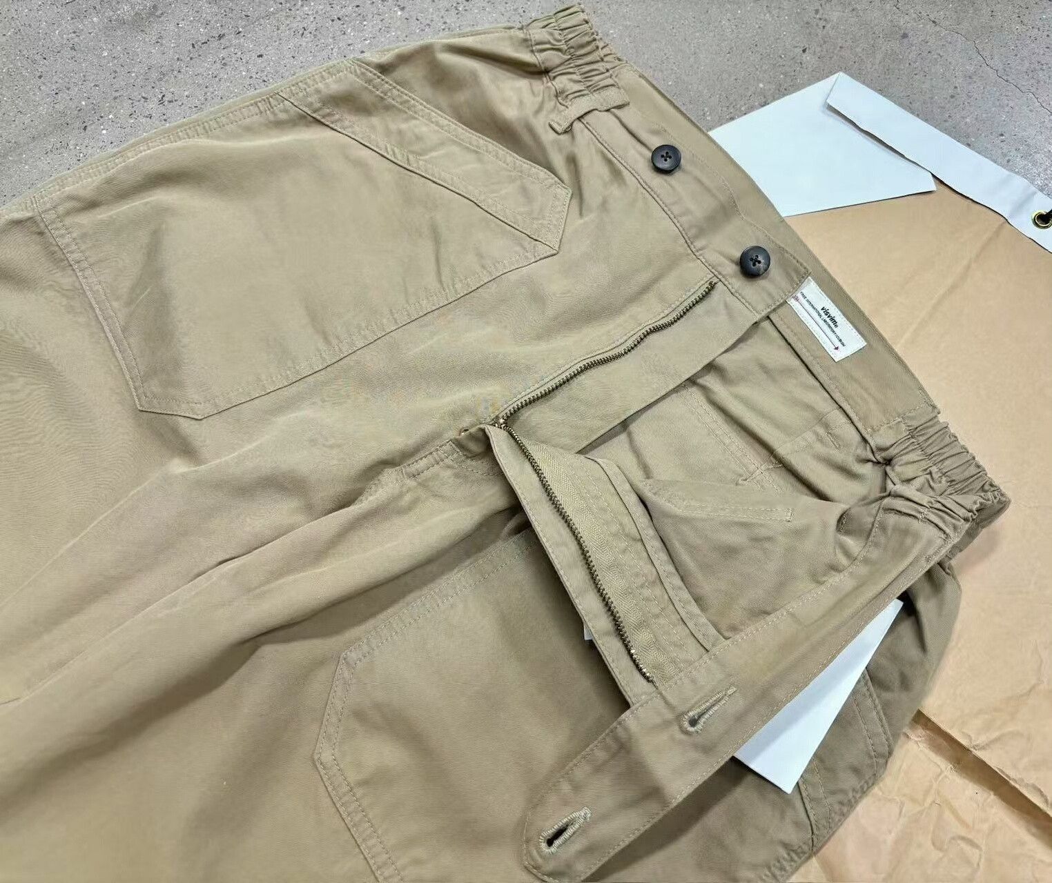 Visvim Visvim 23AW Carroll Beige Cargo Pants Size US 26 / EU 42 - 5 Thumbnail