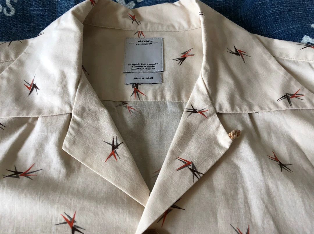 Visvim Visvim 16SS Duke S/S Allover-V Shirt Size US S / EU 44-46 / 1 - 3 Thumbnail