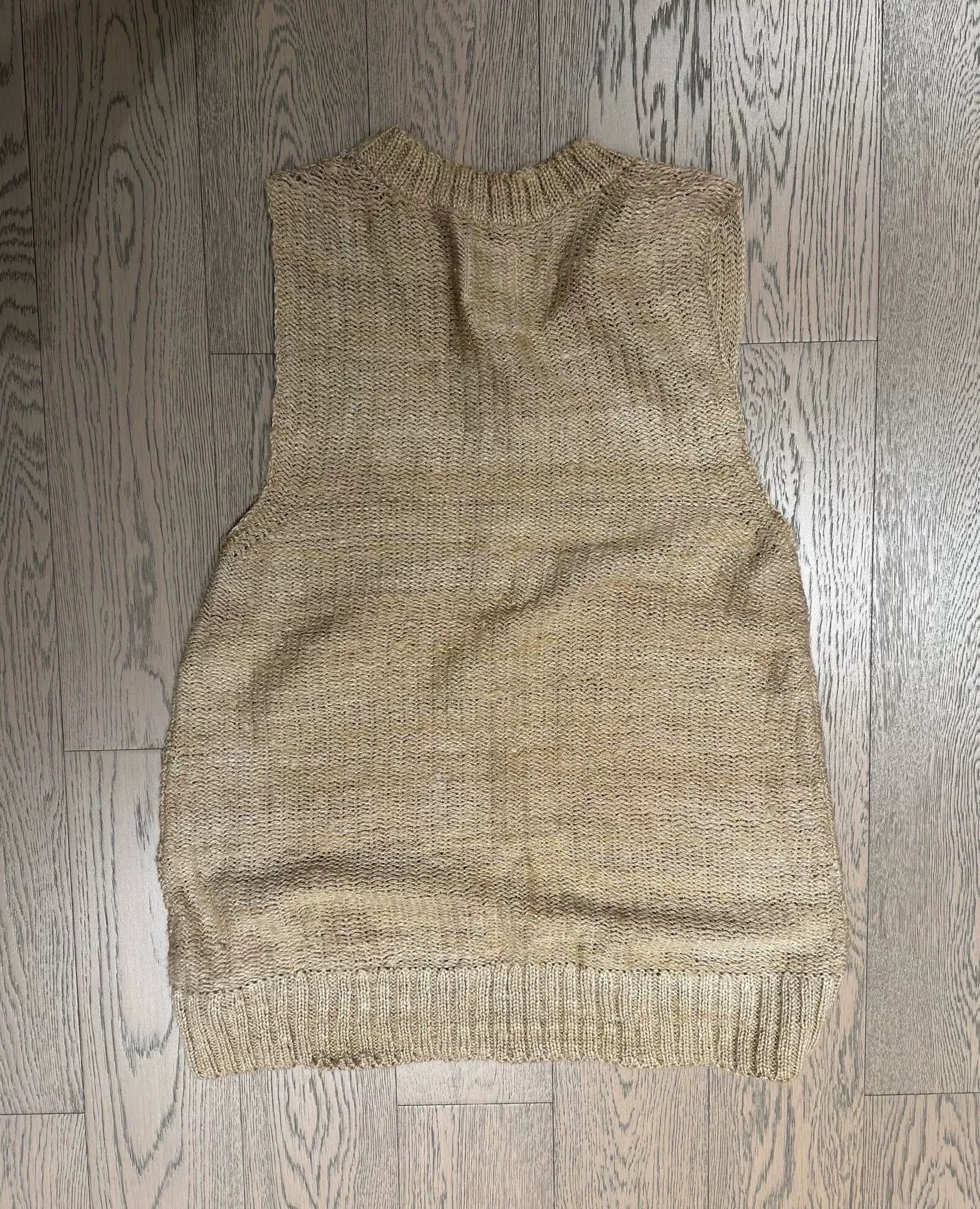 Visvim 2020AW VISVIM Tussar Silk Knit Vest Size US M / EU 48-50 / 2 - 4 Thumbnail