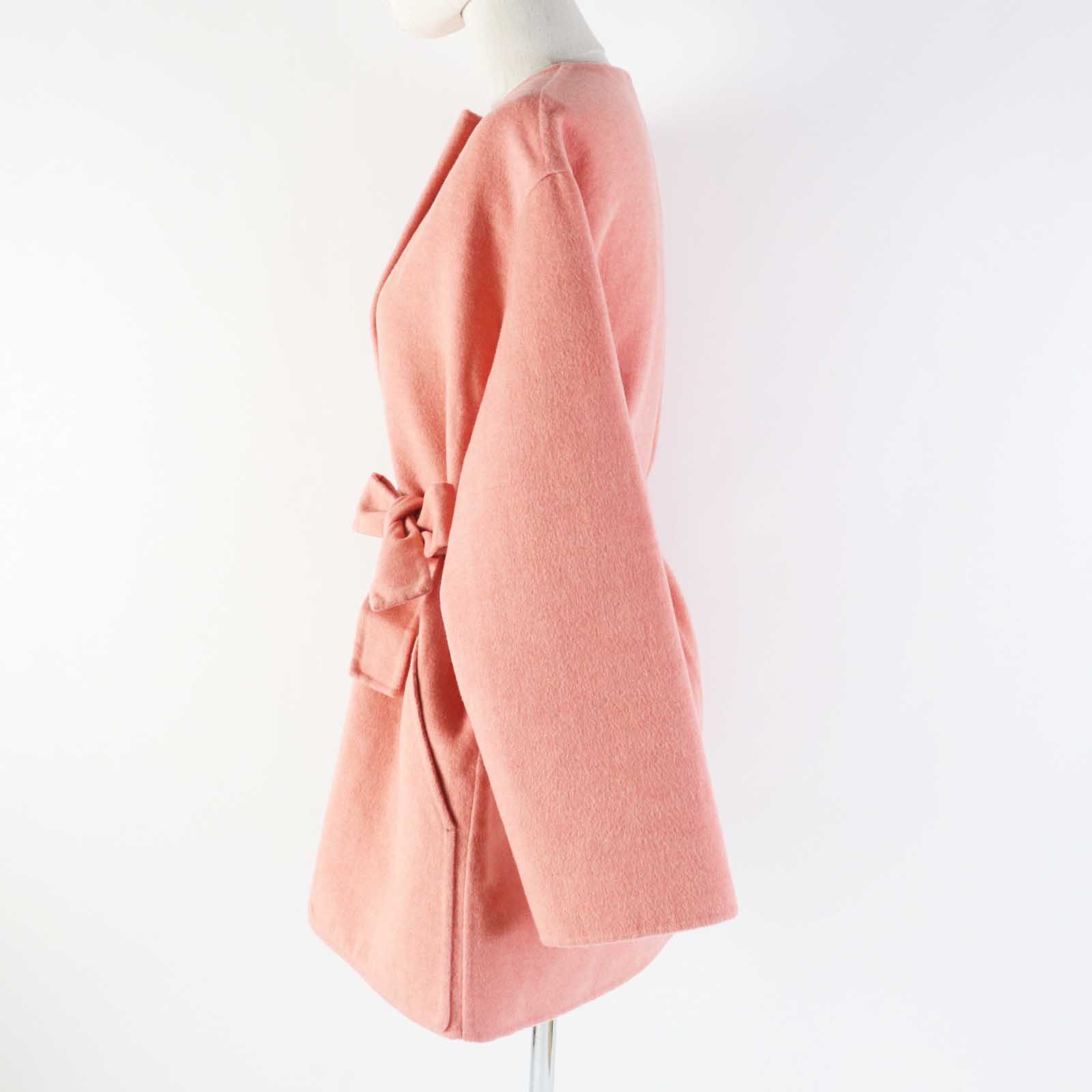Hermes Hermes Hermès 100% Baby Cashmere Coat 34 Textile Outerwear DUTY FREE for USA Size ONE SIZE - 3 Thumbnail