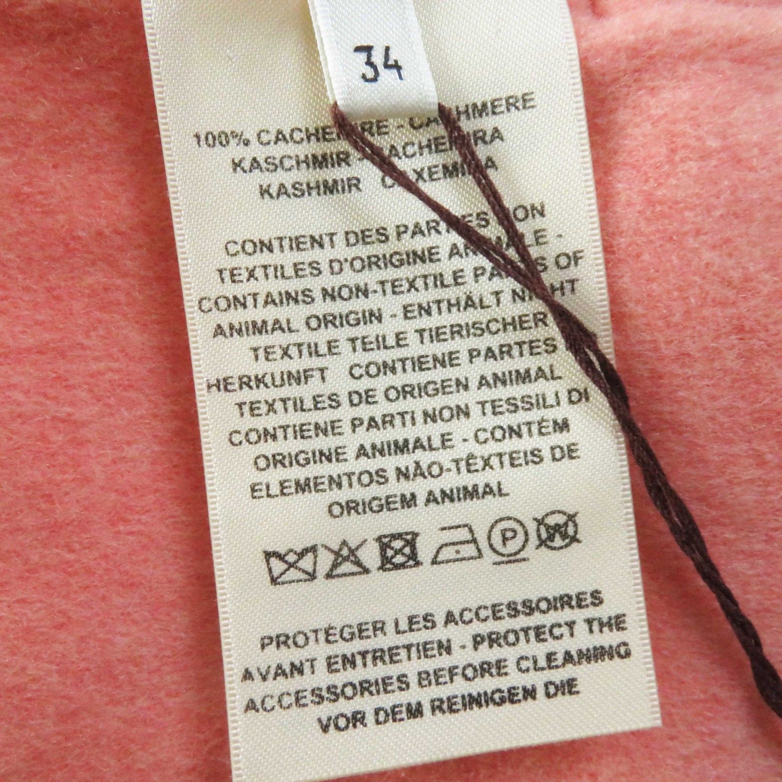 Hermes Hermes Hermès 100% Baby Cashmere Coat 34 Textile Outerwear DUTY FREE for USA Size ONE SIZE - 8 Thumbnail