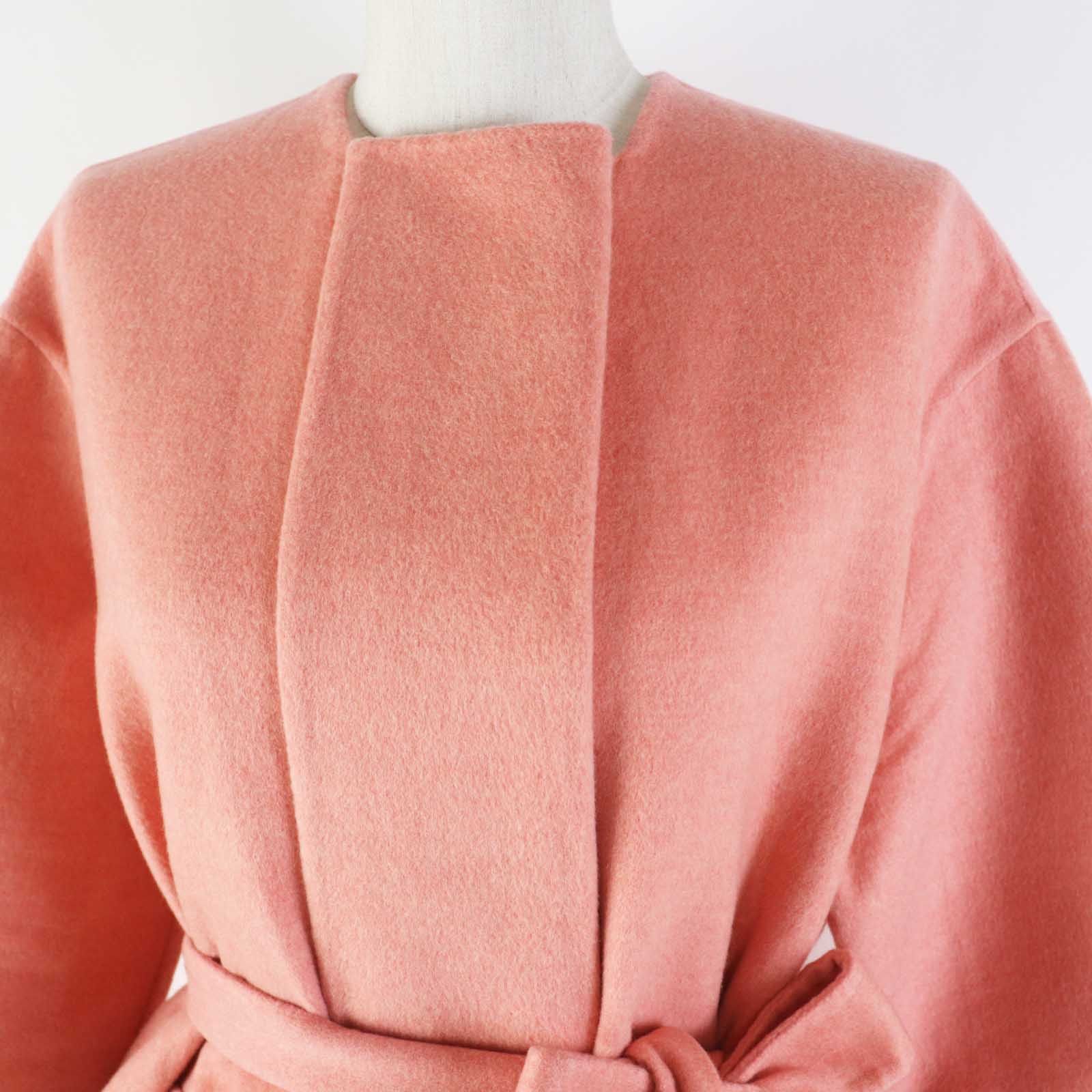 Hermes Hermes Hermès 100% Baby Cashmere Coat 34 Textile Outerwear DUTY FREE for USA Size ONE SIZE - 2 Thumbnail
