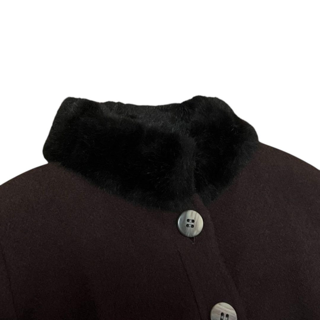 Yves Saint Laurent Yves Saint Laurent Yves Saint Laurent Wool Nylon Faux Fur Outerwear Outerwear DUTY FREE for USA Size ONE SIZE - 3 Thumbnail