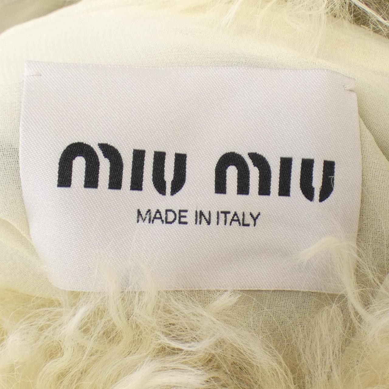Miu Miu Miu Miu Miu Miu Shearling Jacket Fur Outerwear MPY041 S231 11Z5 DUTY FREE for USA Size ONE SIZE - 4 Thumbnail