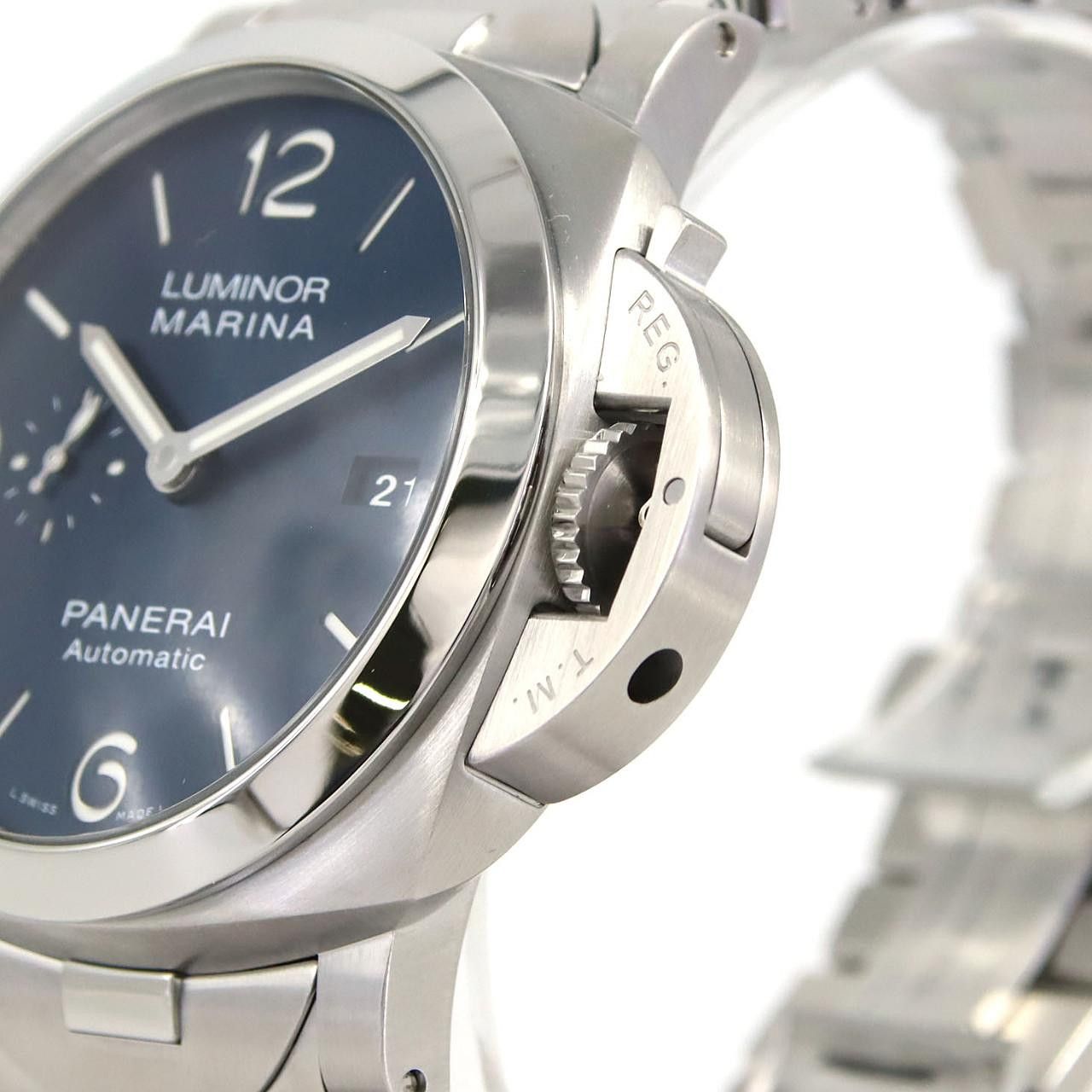 Panerai Panerai Panerai Luminor Marina Stainless Steel Watch Metal Automatic PAM01316 DUTY FREE for USA Size ONE SIZE - 3 Thumbnail