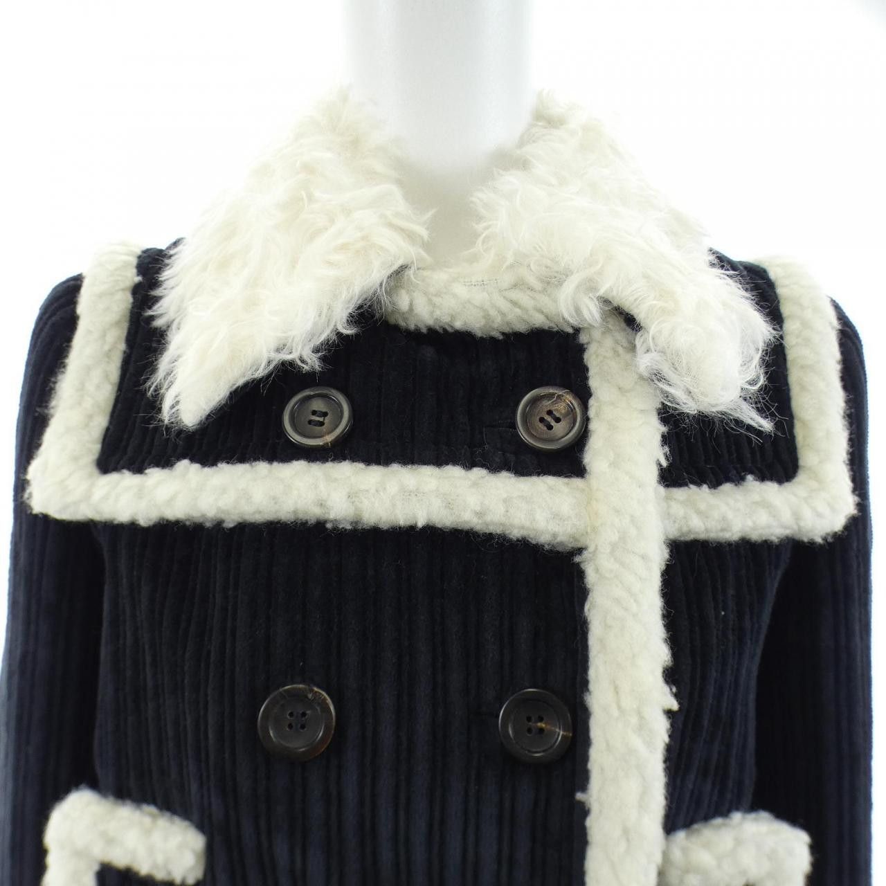 Miu Miu Miu Miu Miu Miu Coat Textile Outerwear MS1355 DUTY FREE for USA Size ONE SIZE - 5 Thumbnail