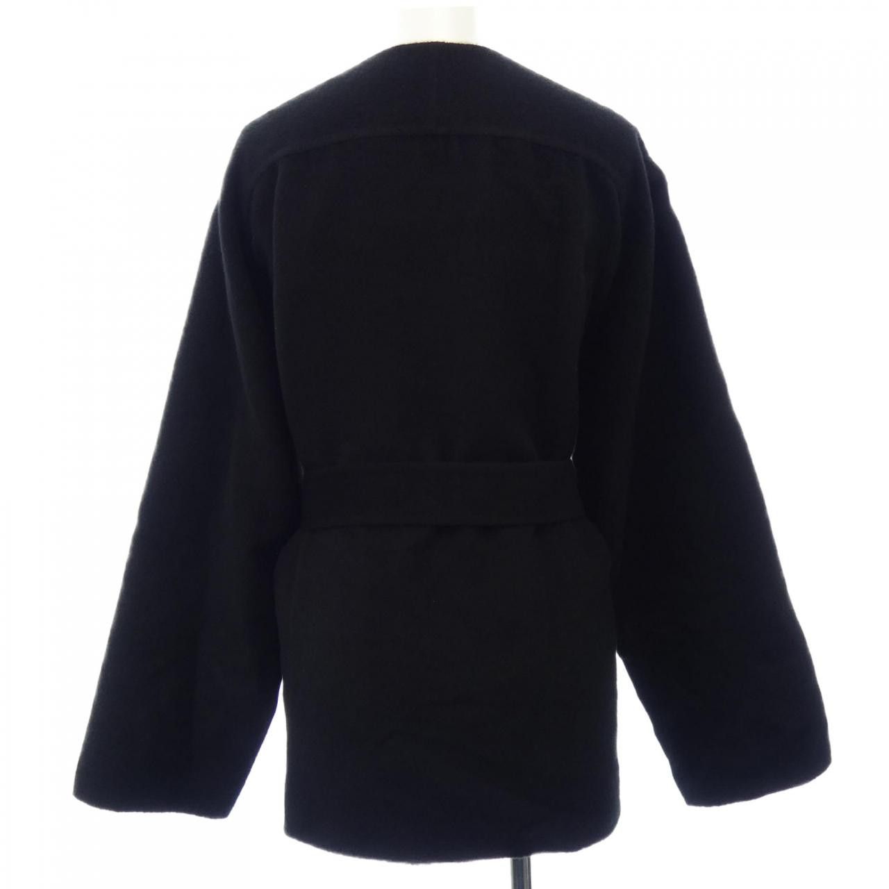 Hermes Hermes Hermès 2E0131DG Cashmere Jacket 38 Textile Outerwear DUTY FREE for USA Size ONE SIZE - 2 Thumbnail