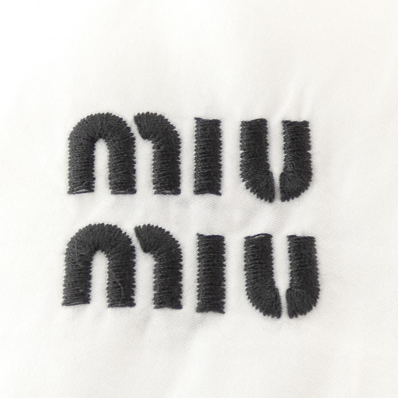 Miu Miu Miu Miu Miu Miu Poplin Long Skirt Textile Skirts MG2014 S232 10RG DUTY FREE for USA Size ONE SIZE - 7 Thumbnail