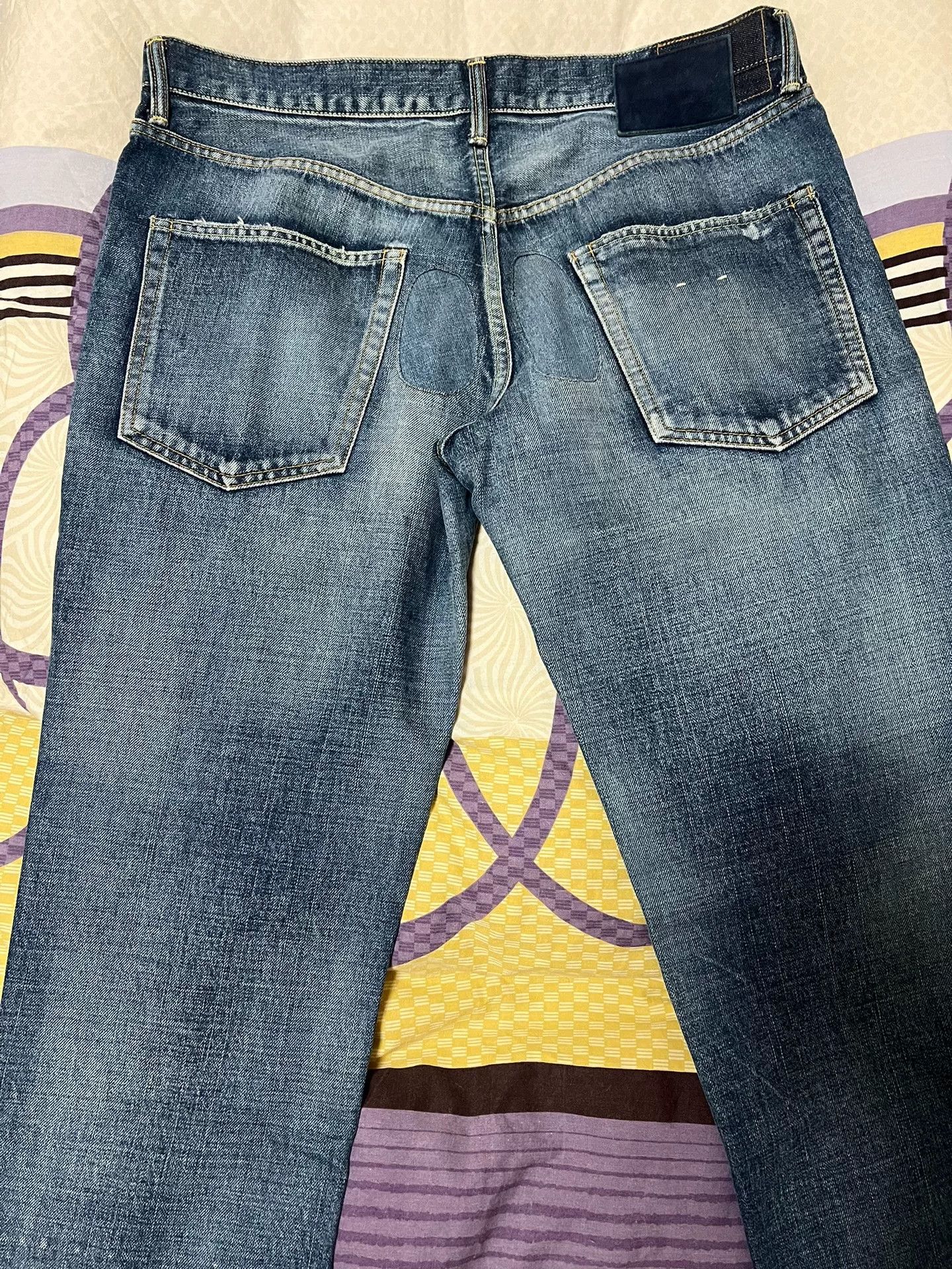 Visvim VISVIM SOCIAL SCULPTURE DMGD-20 Washed Jeans Size US 36 / EU 52 - 3 Thumbnail