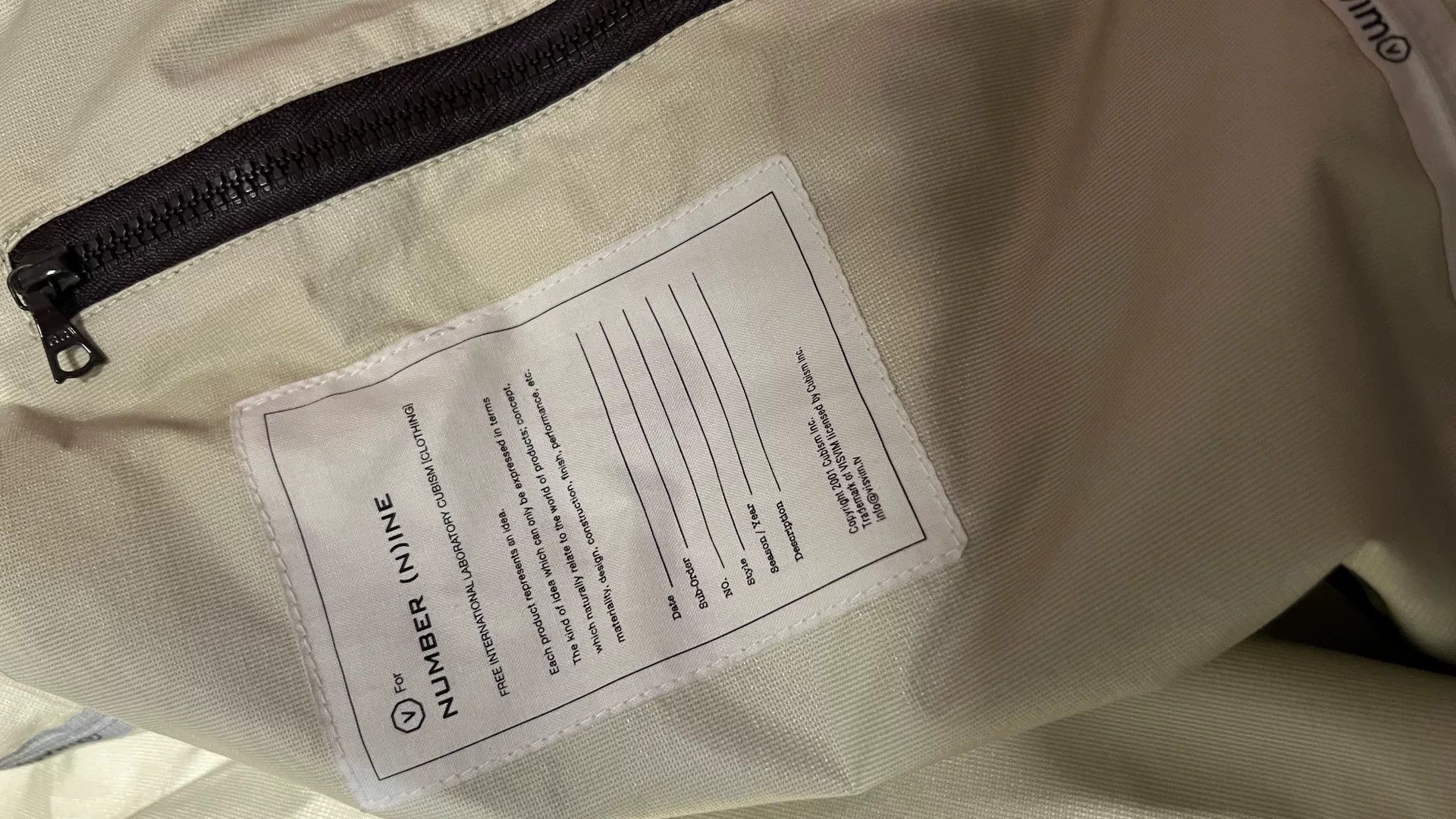 Visvim Gray Patterned Hooded Hardshell Jacket Size US S / EU 44-46 / 1 - 5 Thumbnail
