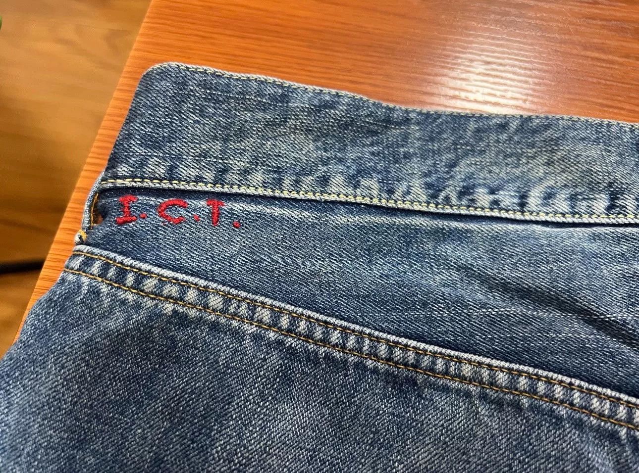 Visvim visvim Dry I.C.T. Blue Denim Shorts Size US 35 - 5 Thumbnail