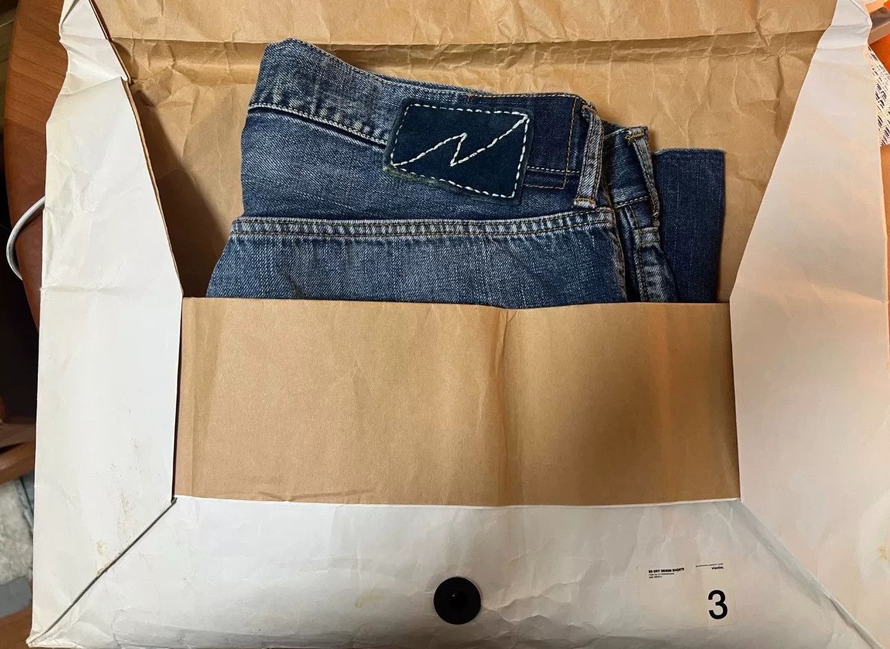 Visvim visvim Dry I.C.T. Blue Denim Shorts Size US 35 - 3 Thumbnail