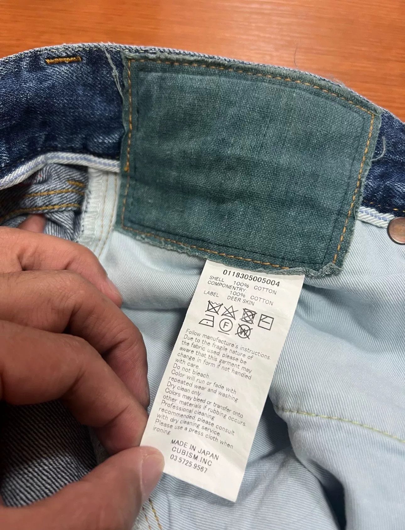 Visvim visvim Dry I.C.T. Blue Denim Shorts Size US 35 - 6 Thumbnail