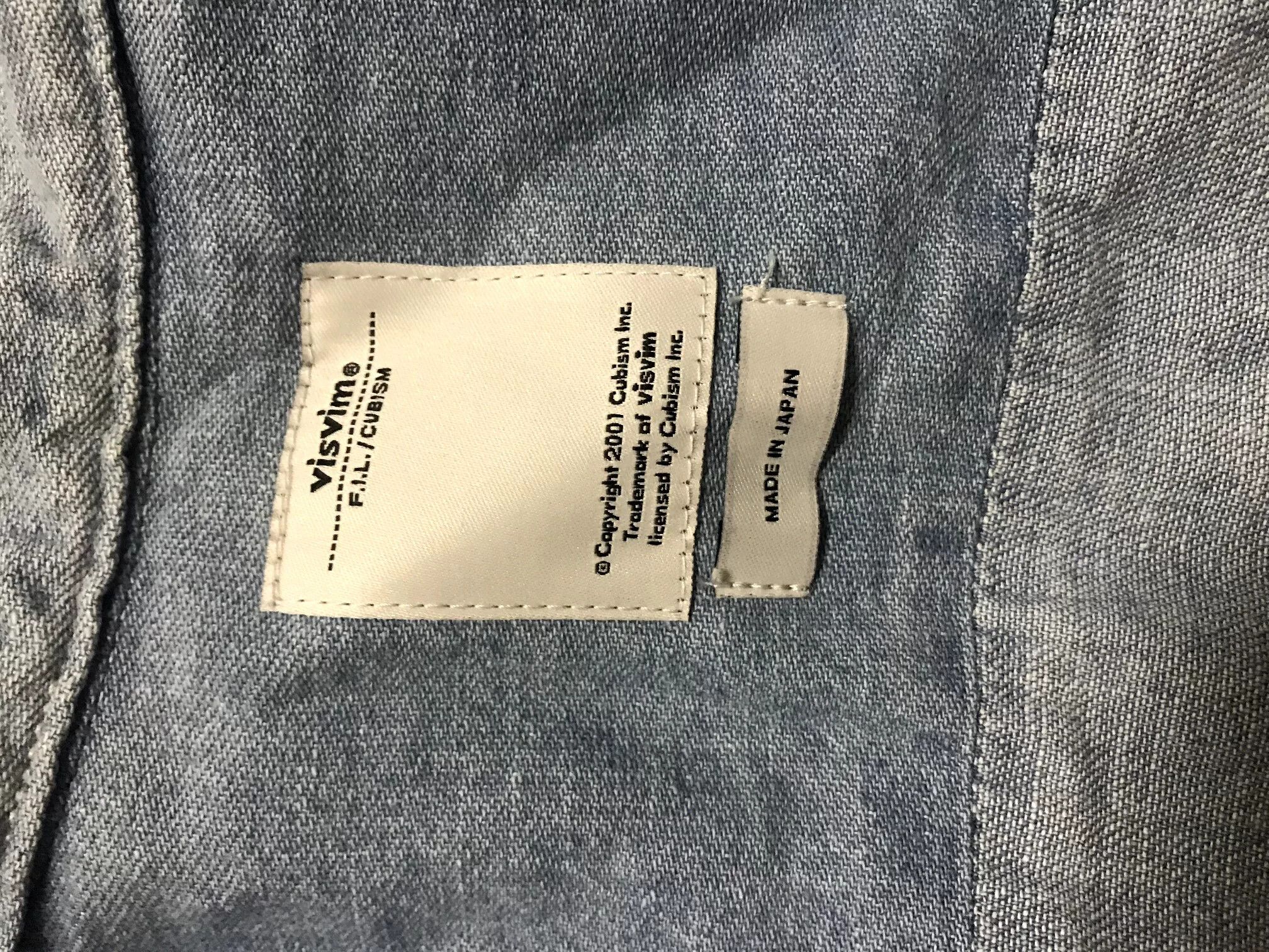 Visvim Visvim Light Blue Denim Bandana Shirt Size US L / EU 52-54 / 3 - 6 Thumbnail