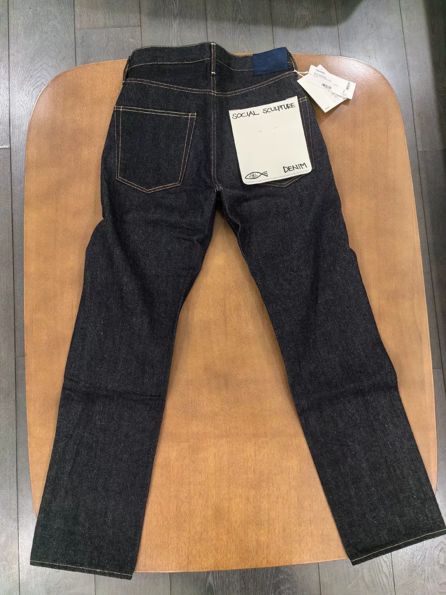 Visvim visvim Social Sculpture 01 Raw Jeans Size US 32 / EU 48 - 3 Thumbnail