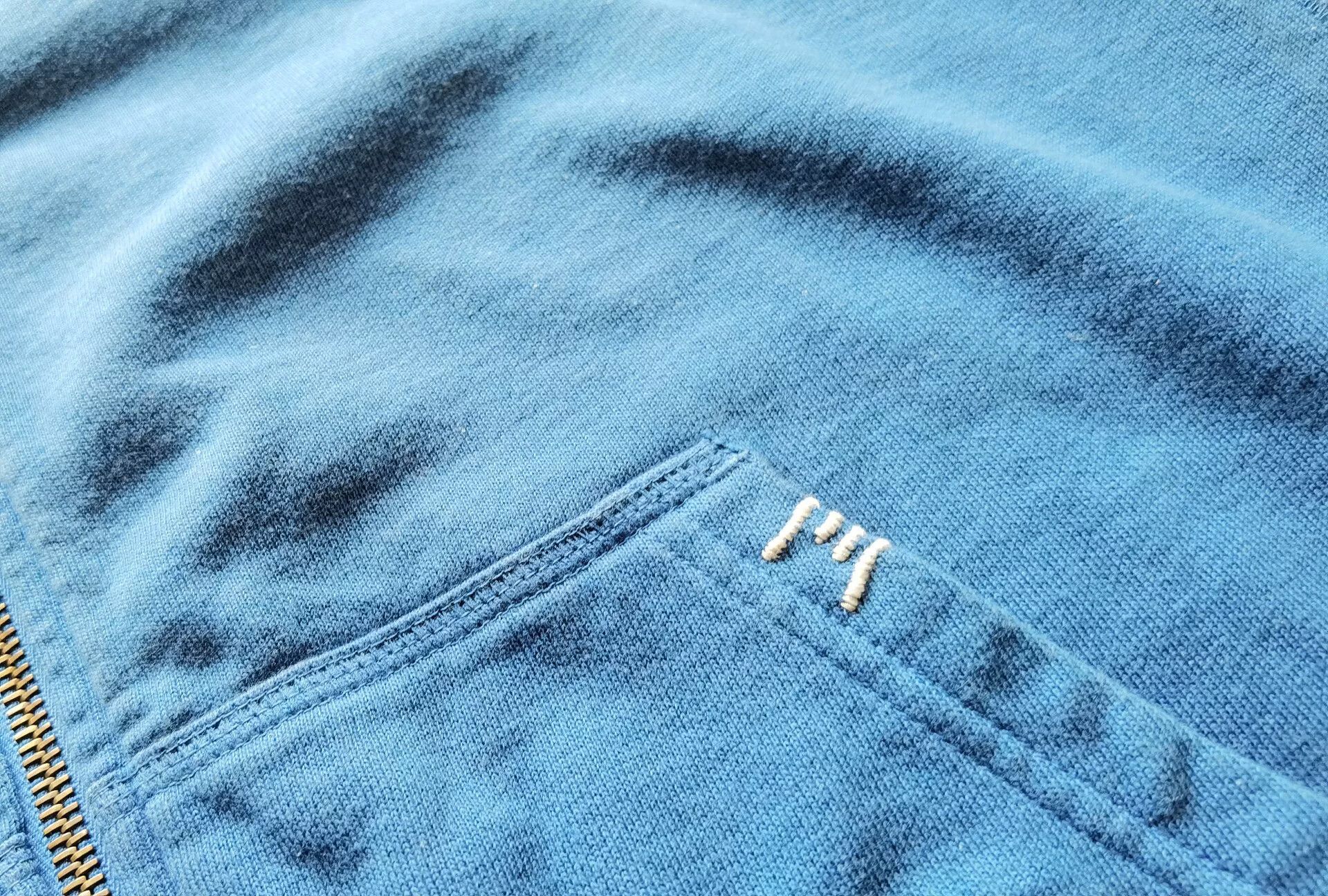 Visvim visvim Indigo Zip Hoodie Size US S / EU 44-46 / 1 - 4 Thumbnail