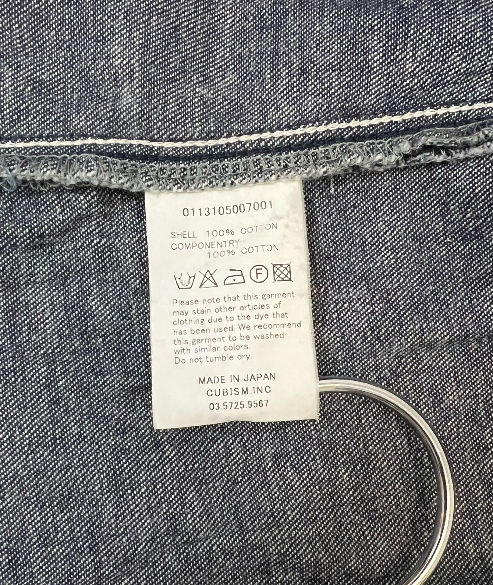 Visvim visvim Denim Shirt with Floral Sleeves Size US M / EU 48-50 / 2 - 4 Thumbnail