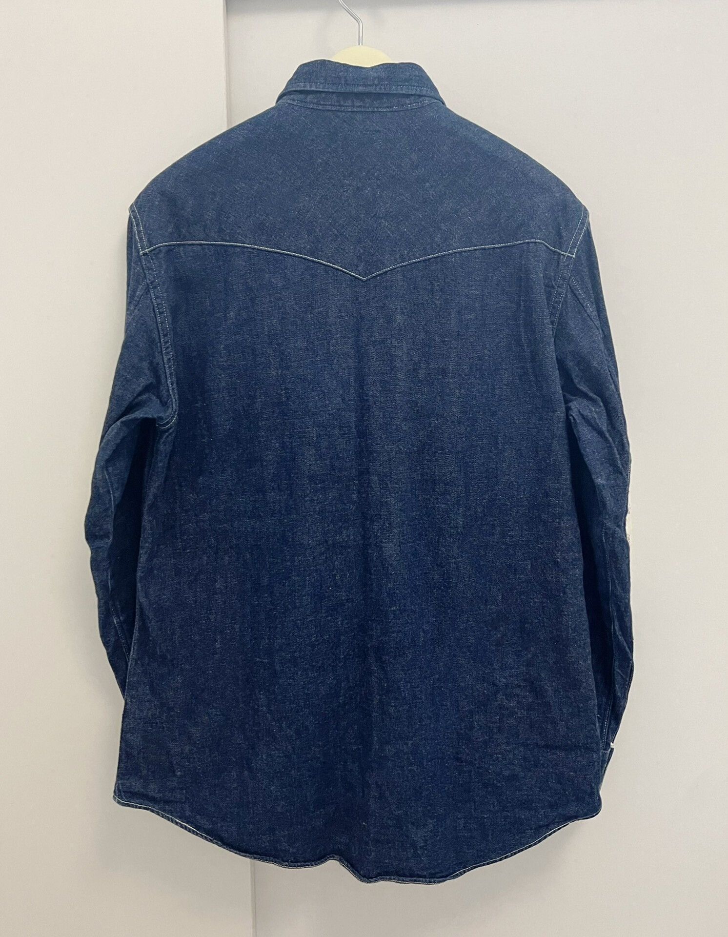Visvim visvim Denim Shirt with Floral Sleeves Size US M / EU 48-50 / 2 - 2 Thumbnail