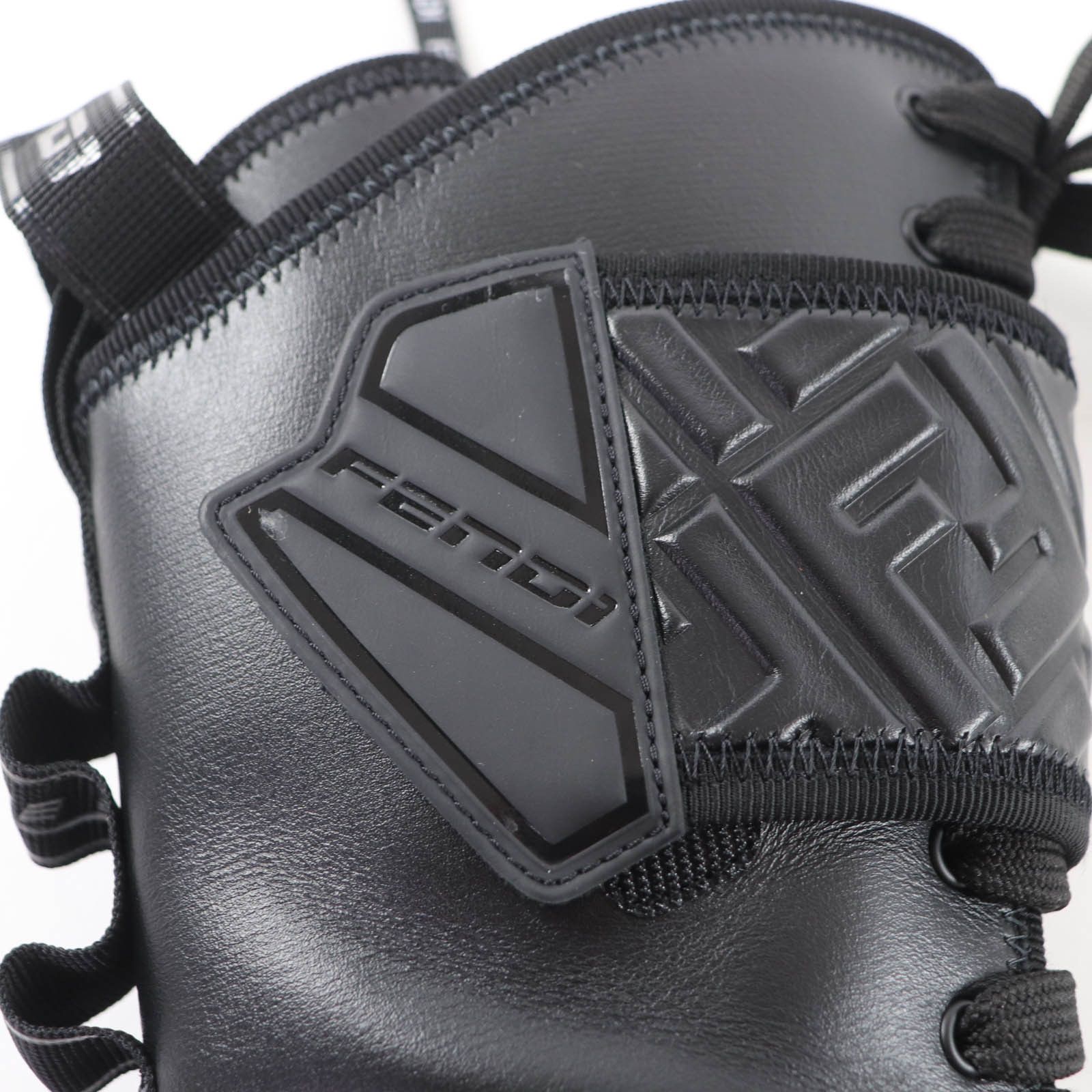 Fendi Fendi Fendi Black Leather Short Boots Leather Shoes DUTY FREE for USA Size ONE SIZE - 8 Thumbnail