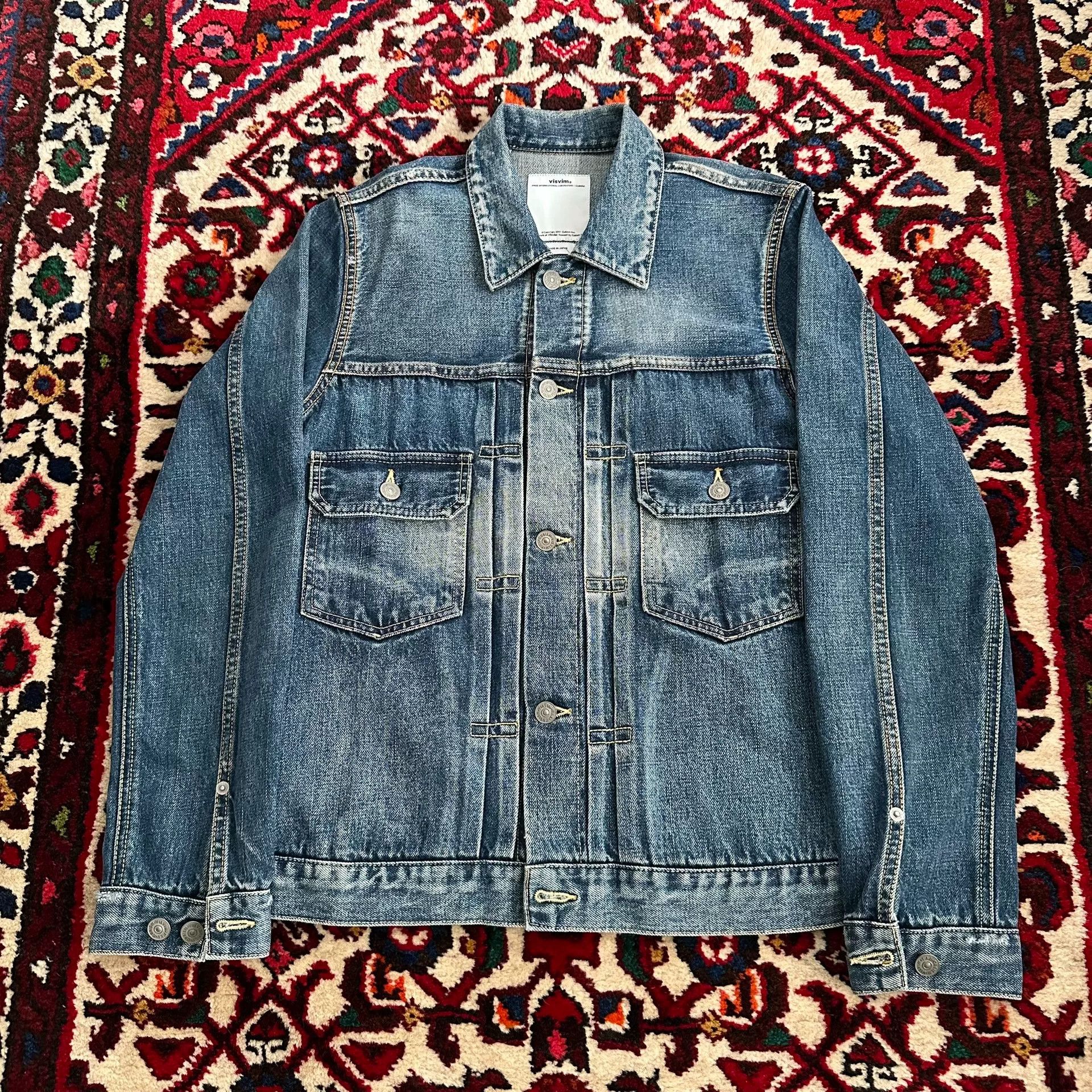 Visvim visvim 11AW 101 Blue Denim Jacket Size US S / EU 44-46 / 1 - 2 Thumbnail