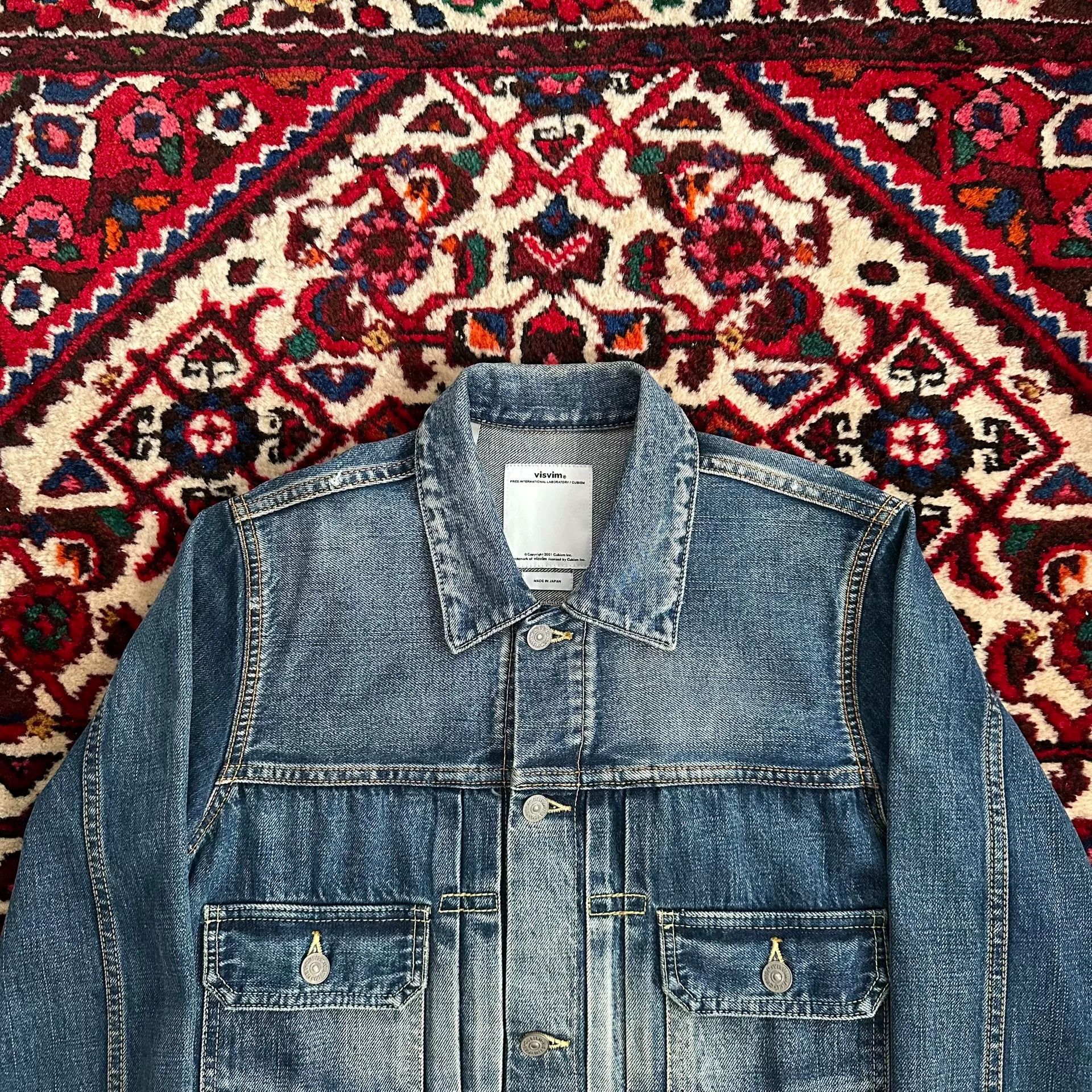 Visvim visvim 11AW 101 Blue Denim Jacket Size US S / EU 44-46 / 1 - 5 Thumbnail