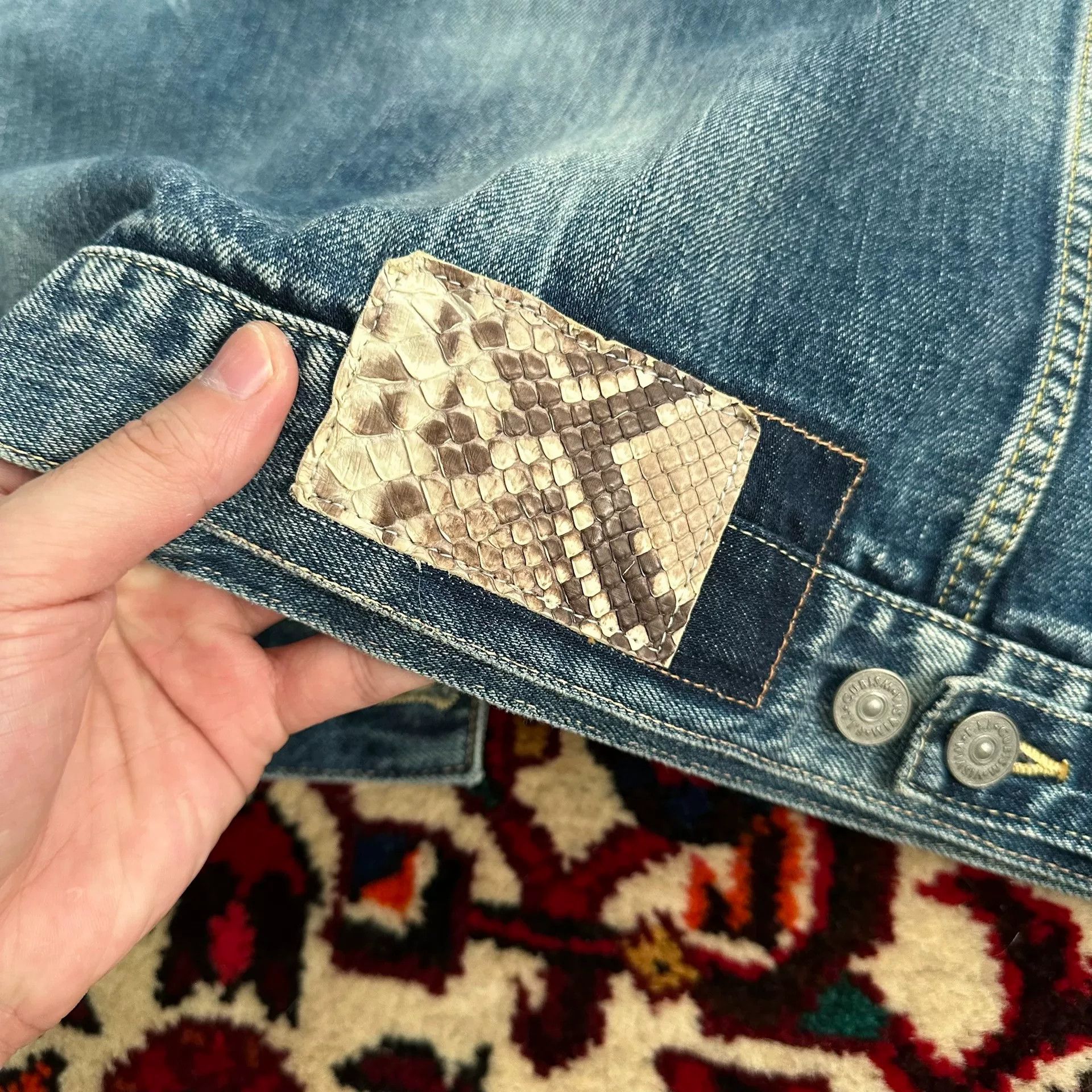 Visvim visvim 11AW 101 Blue Denim Jacket Size US S / EU 44-46 / 1 - 8 Thumbnail