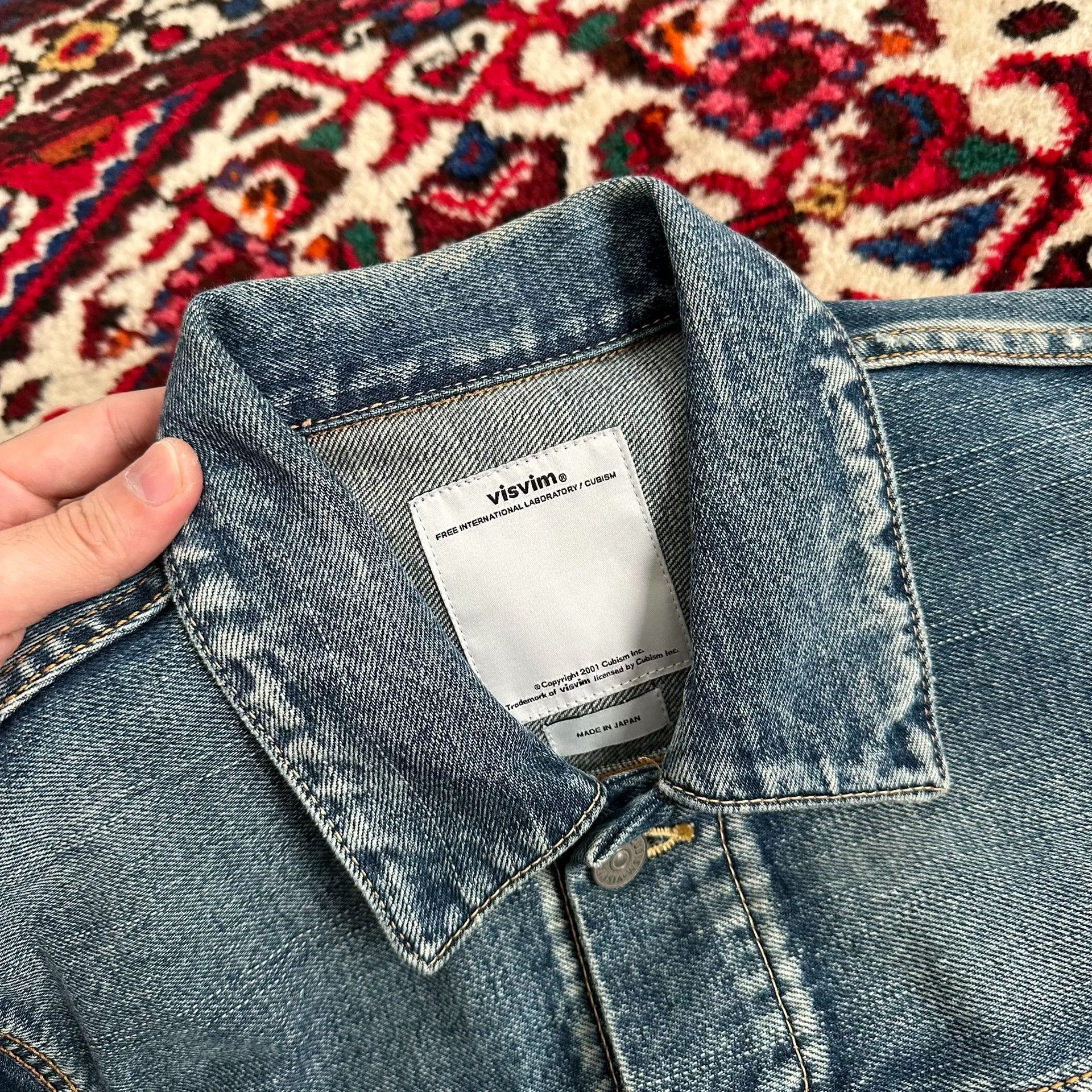 Visvim visvim 11AW 101 Blue Denim Jacket Size US S / EU 44-46 / 1 - 6 Thumbnail