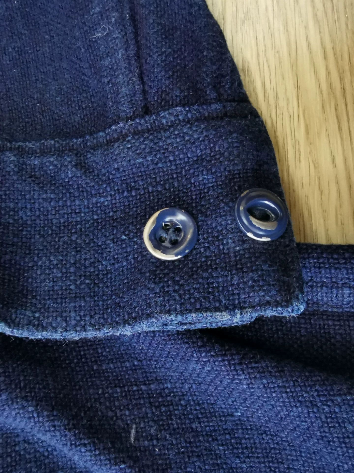 Visvim VISVIM LHAMO Indigo Dyed Shirt Size US S / EU 44-46 / 1 - 3 Thumbnail