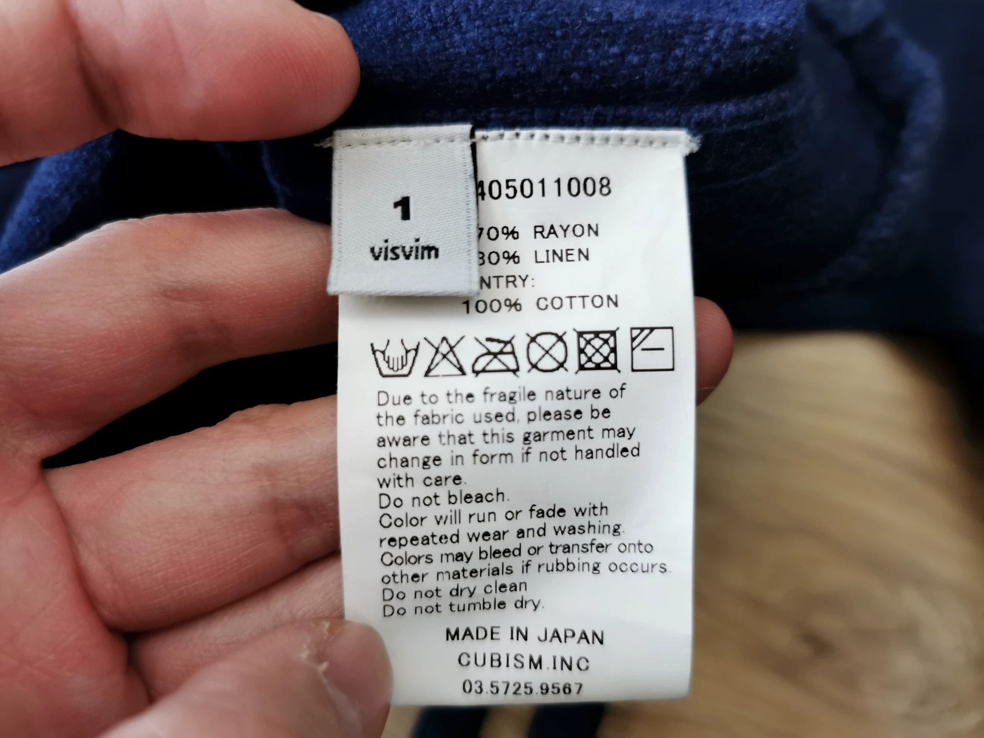 Visvim VISVIM LHAMO Indigo Dyed Shirt Size US S / EU 44-46 / 1 - 4 Thumbnail
