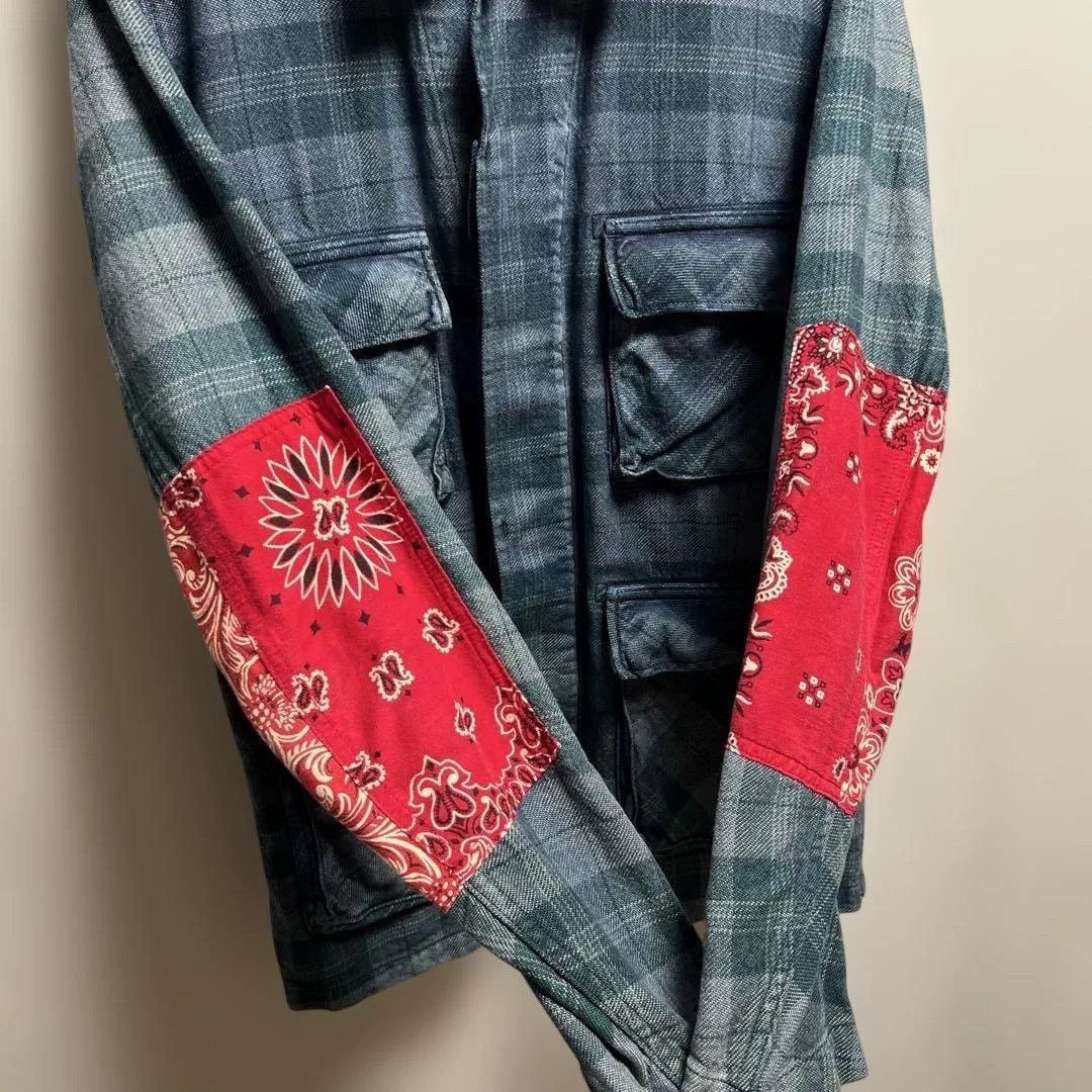 Visvim visvim 13SS KILGORE JKT Indigo Bandana Size US L / EU 52-54 / 3 - 6 Thumbnail