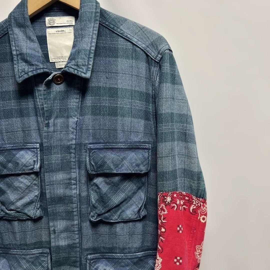 Visvim visvim 13SS KILGORE JKT Indigo Bandana Size US L / EU 52-54 / 3 - 4 Thumbnail