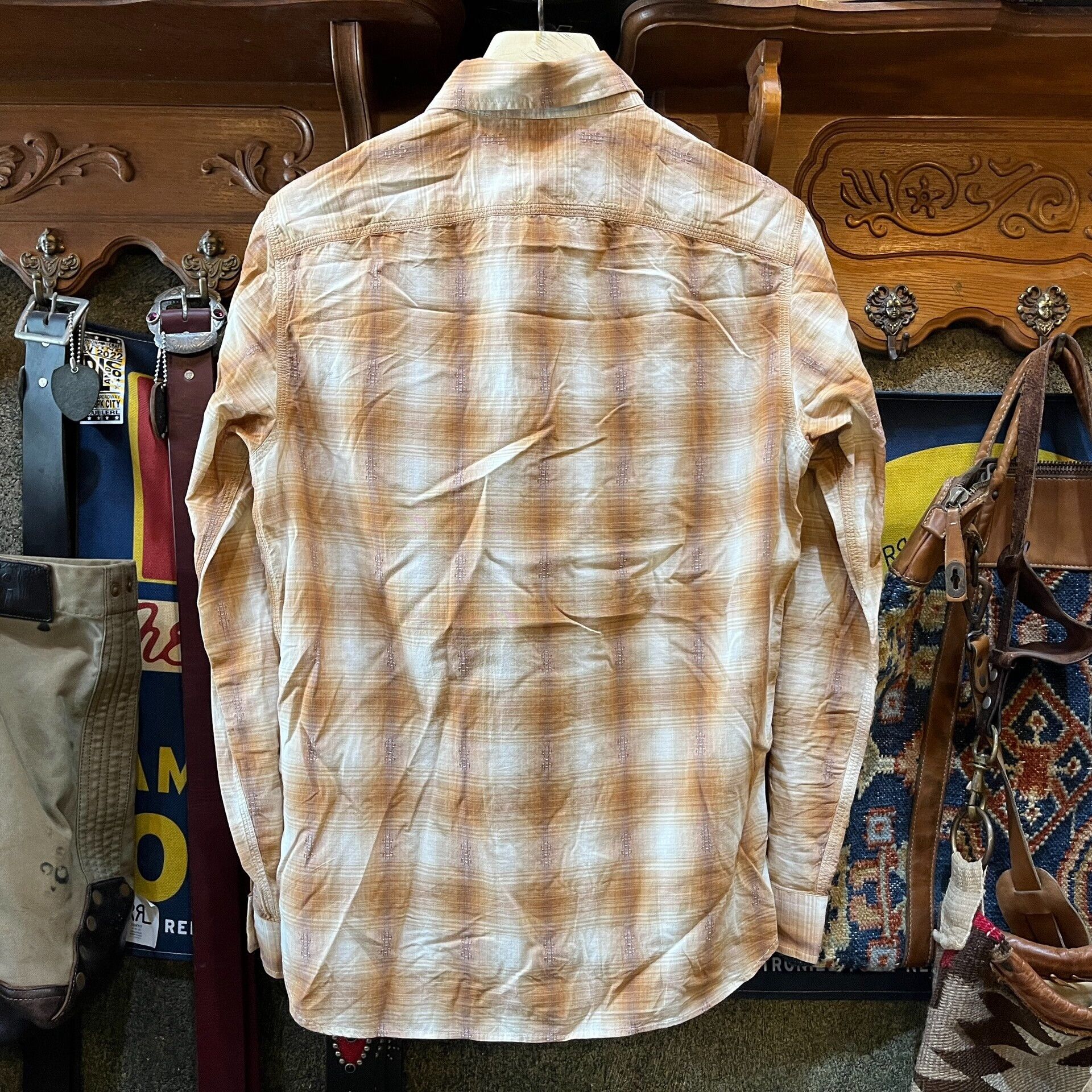 RRL Ralph Lauren Double RL Ralph Lauren Plaid Shirt Size US M / EU 48-50 / 2 - 2 Thumbnail