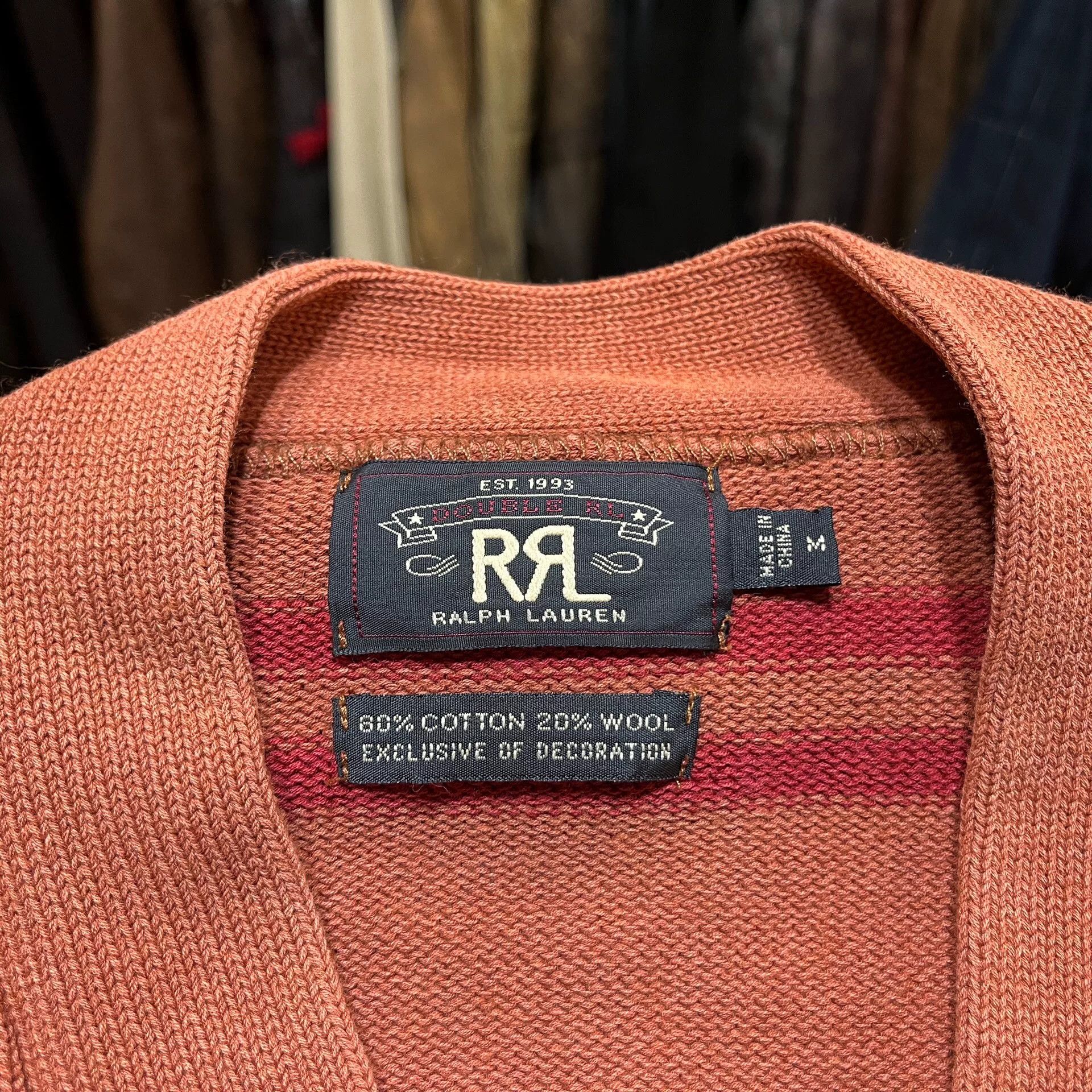 RRL Ralph Lauren RRL Double RL Deer Head Cardigan Size US S / EU 44-46 / 1 - 3 Thumbnail