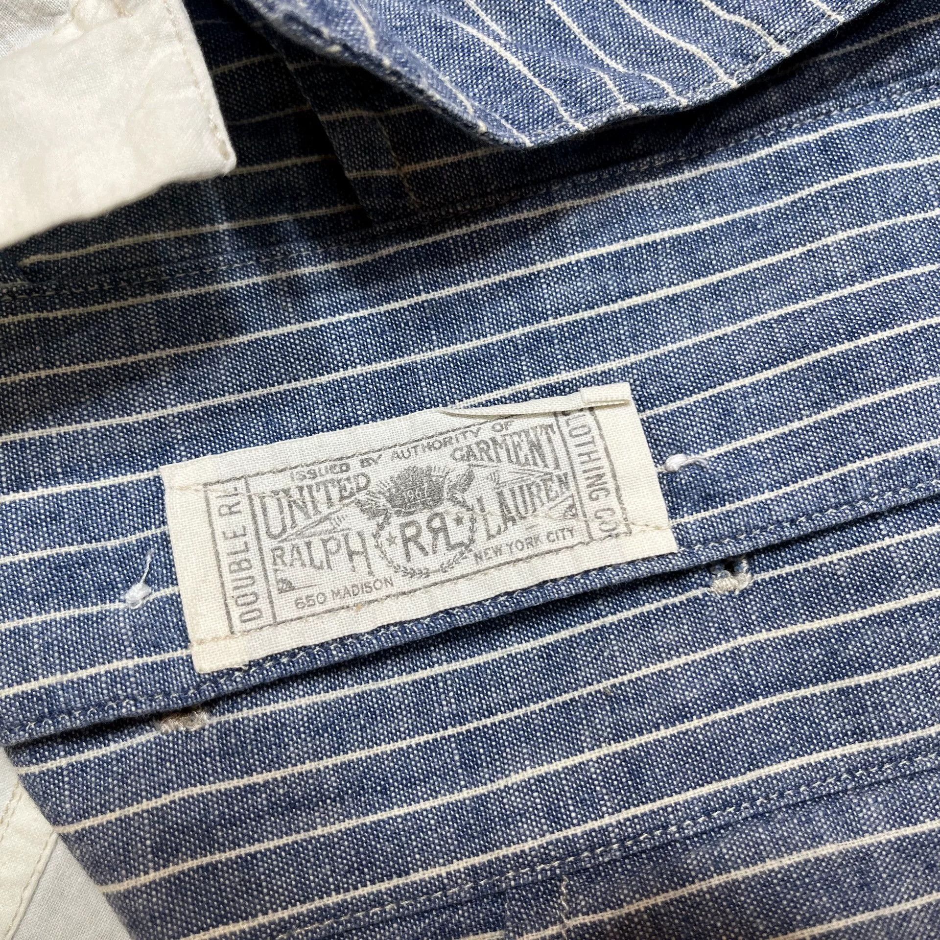 RRL Ralph Lauren RRL Striped Vest Size US M / EU 48-50 / 2 - 4 Thumbnail