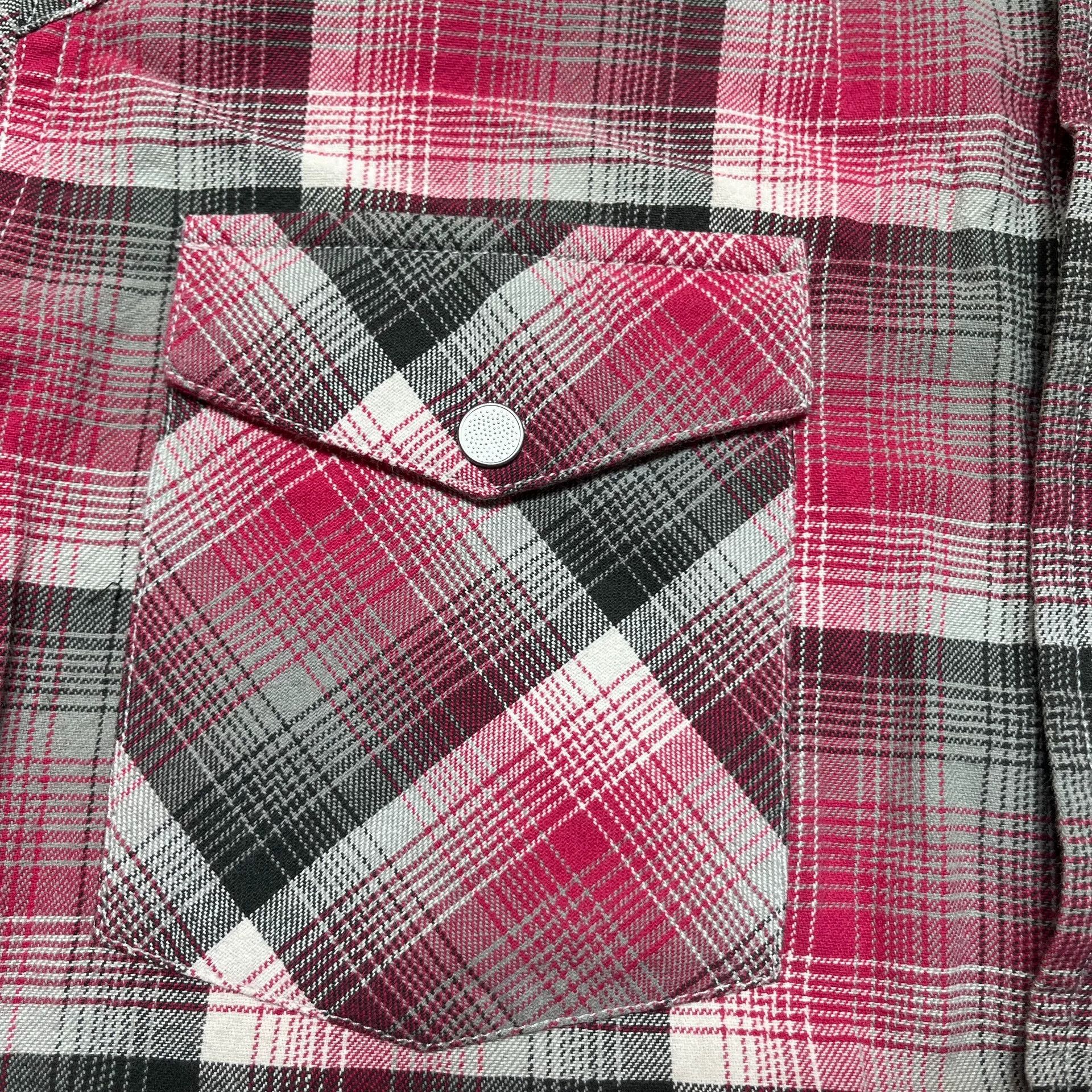 RRL Ralph Lauren RRL Double RL Ralph Lauren Western Plaid Shirt Size US M / EU 48-50 / 2 - 7 Thumbnail