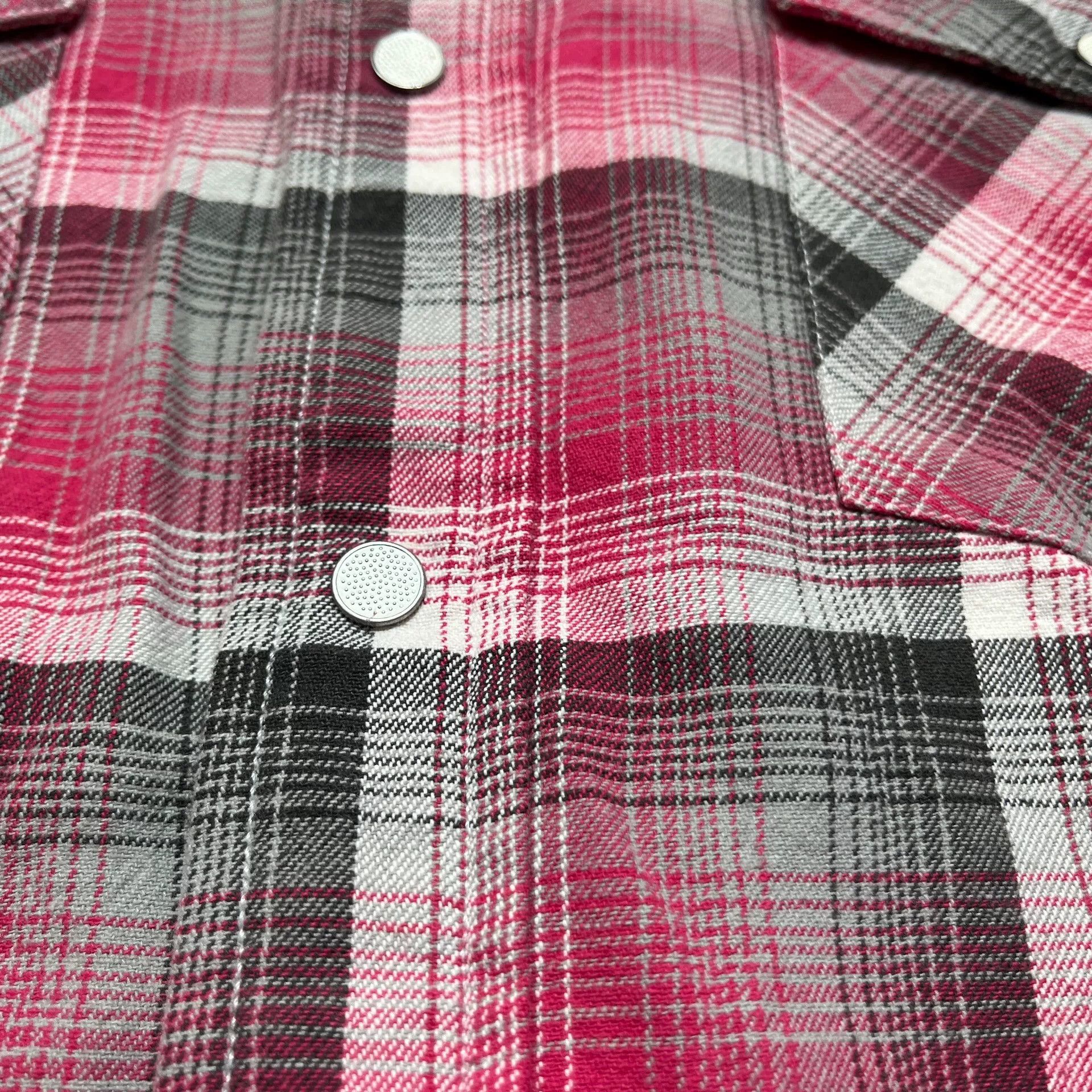 RRL Ralph Lauren RRL Double RL Ralph Lauren Western Plaid Shirt Size US M / EU 48-50 / 2 - 9 Thumbnail