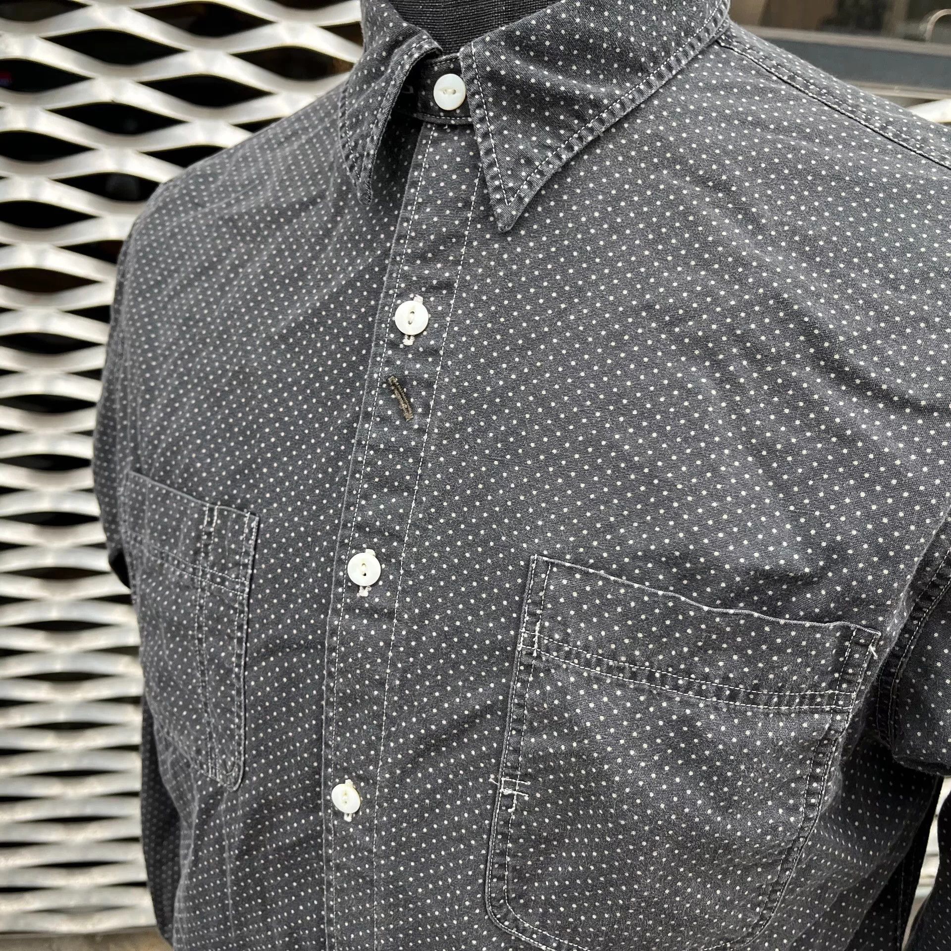 RRL Ralph Lauren RRL Polka Dot Shirt Ralph Lauren Size US M / EU 48-50 / 2 - 4 Thumbnail
