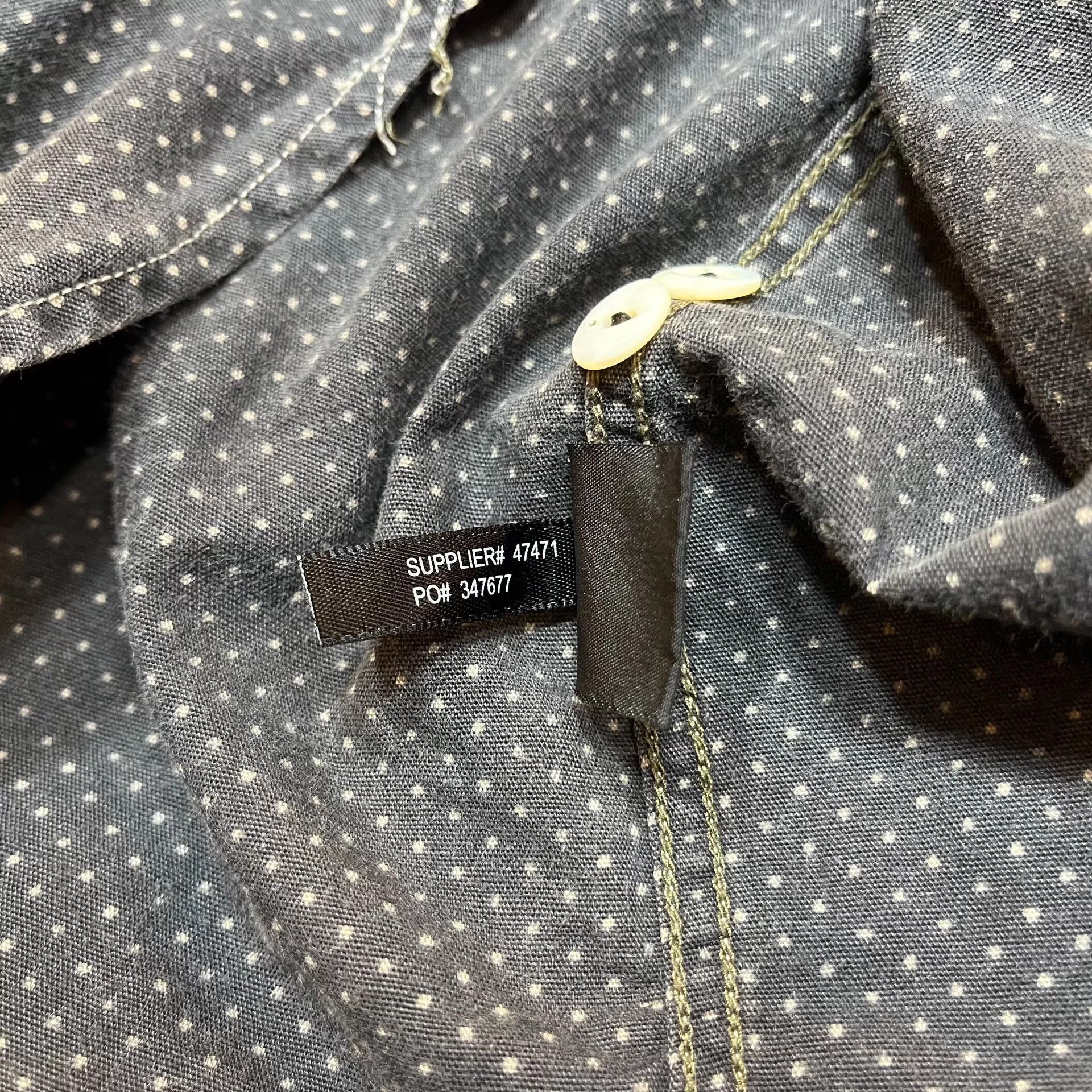 RRL Ralph Lauren RRL Polka Dot Shirt Ralph Lauren Size US M / EU 48-50 / 2 - 7 Thumbnail