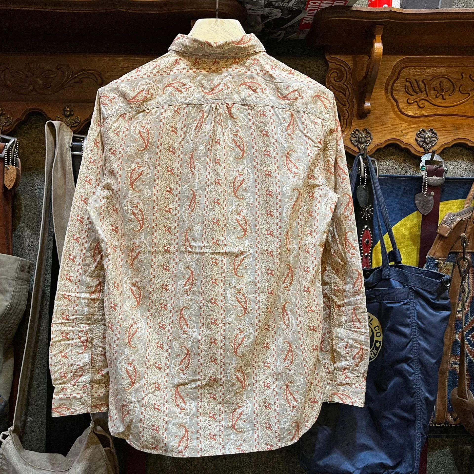 RRL Ralph Lauren RRL Double RL Ralph Lauren Paisley Shirt Size US M / EU 48-50 / 2 - 2 Thumbnail