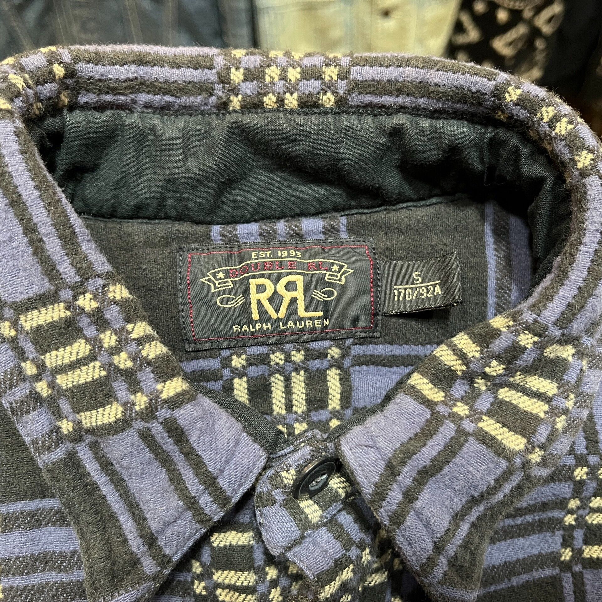 RRL Ralph Lauren RRL Ralph Lauren Plaid Shirt Size US S / EU 44-46 / 1 - 3 Thumbnail