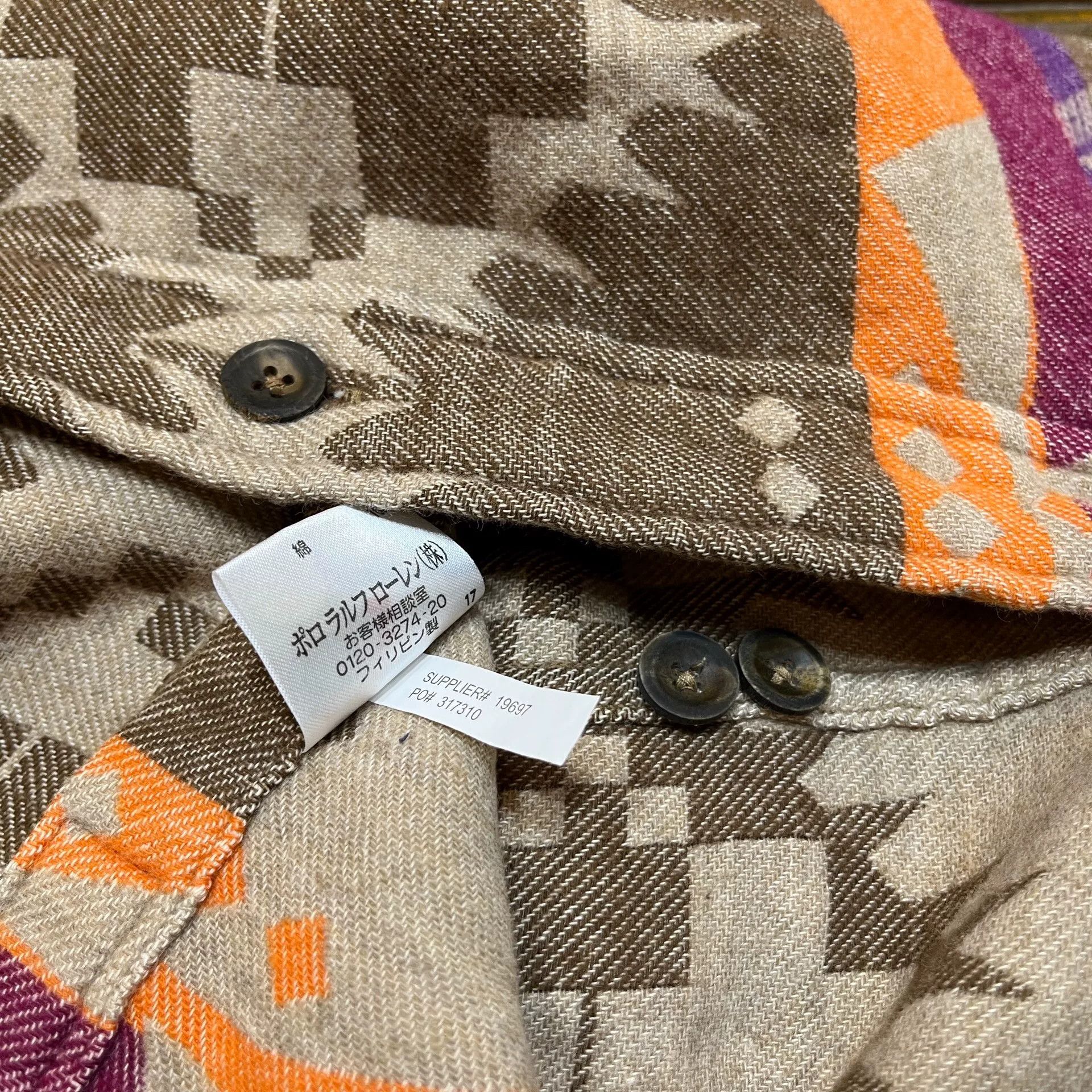 RRL Ralph Lauren RRL Ralph Lauren Southwest Shirt Size US M / EU 48-50 / 2 - 6 Thumbnail