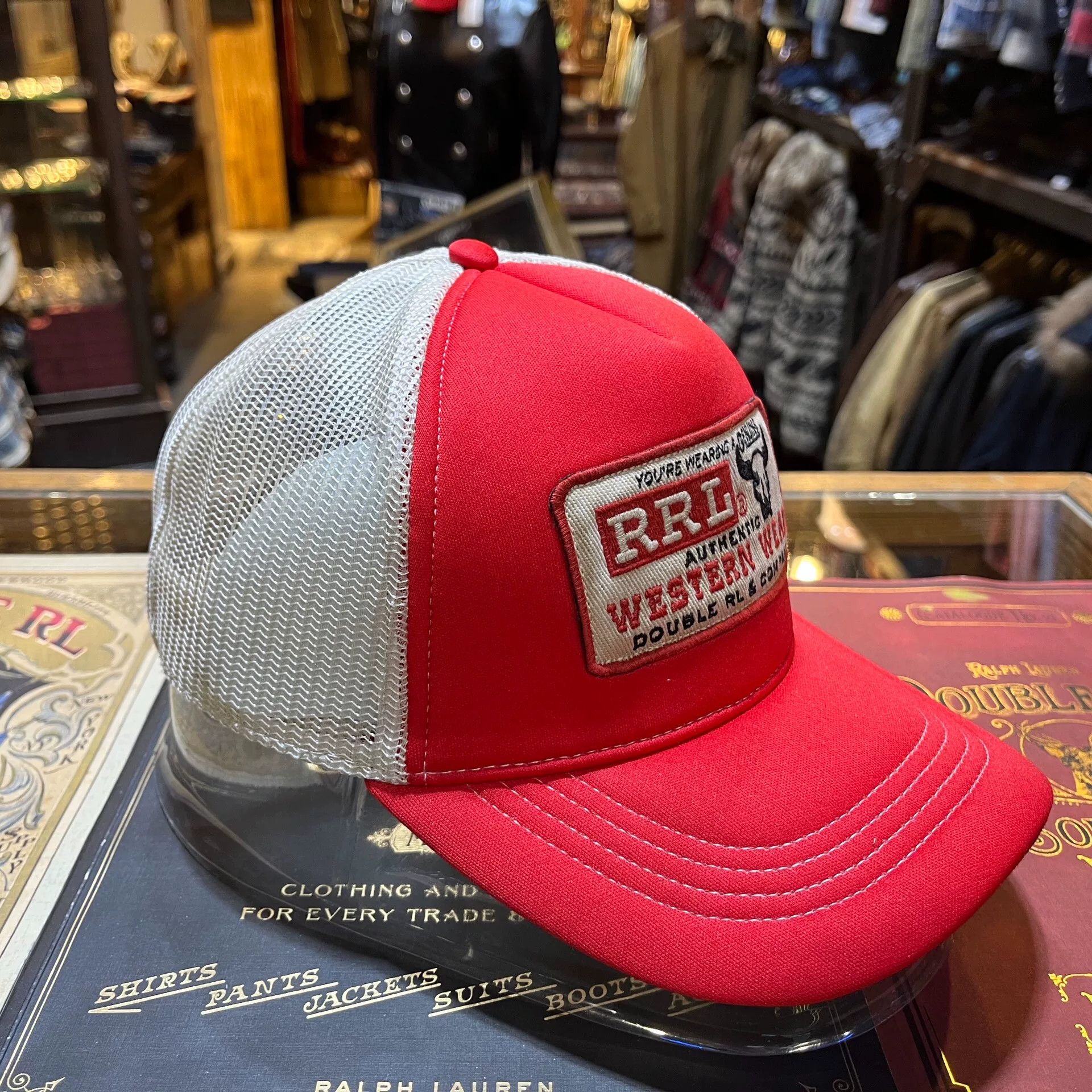 RRL Ralph Lauren RRL Distressed Bull Baseball Cap Size ONE SIZE - 2 Thumbnail