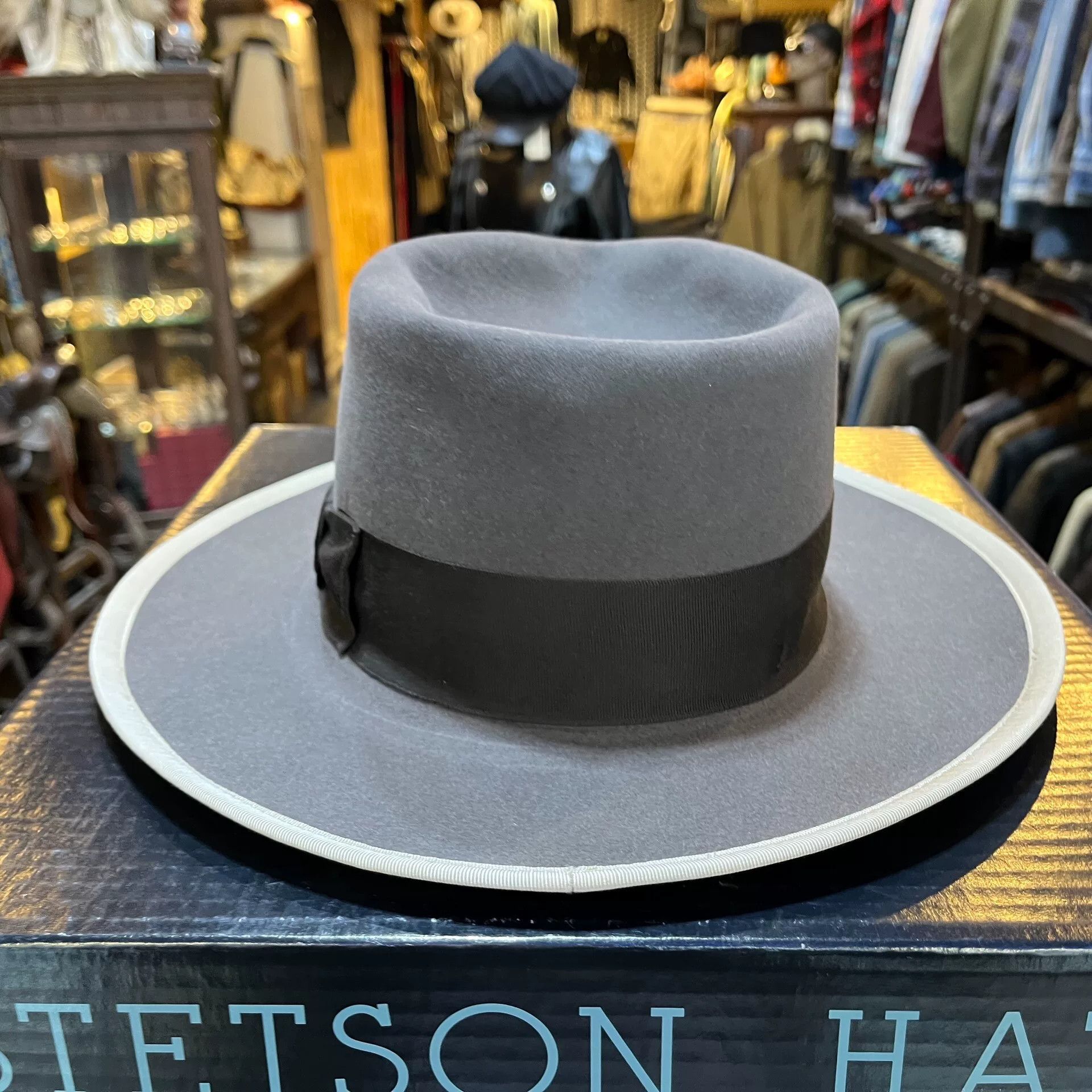 Stetson STETSON Depp-style Fedora 7 1/4 Size ONE SIZE - 5 Thumbnail