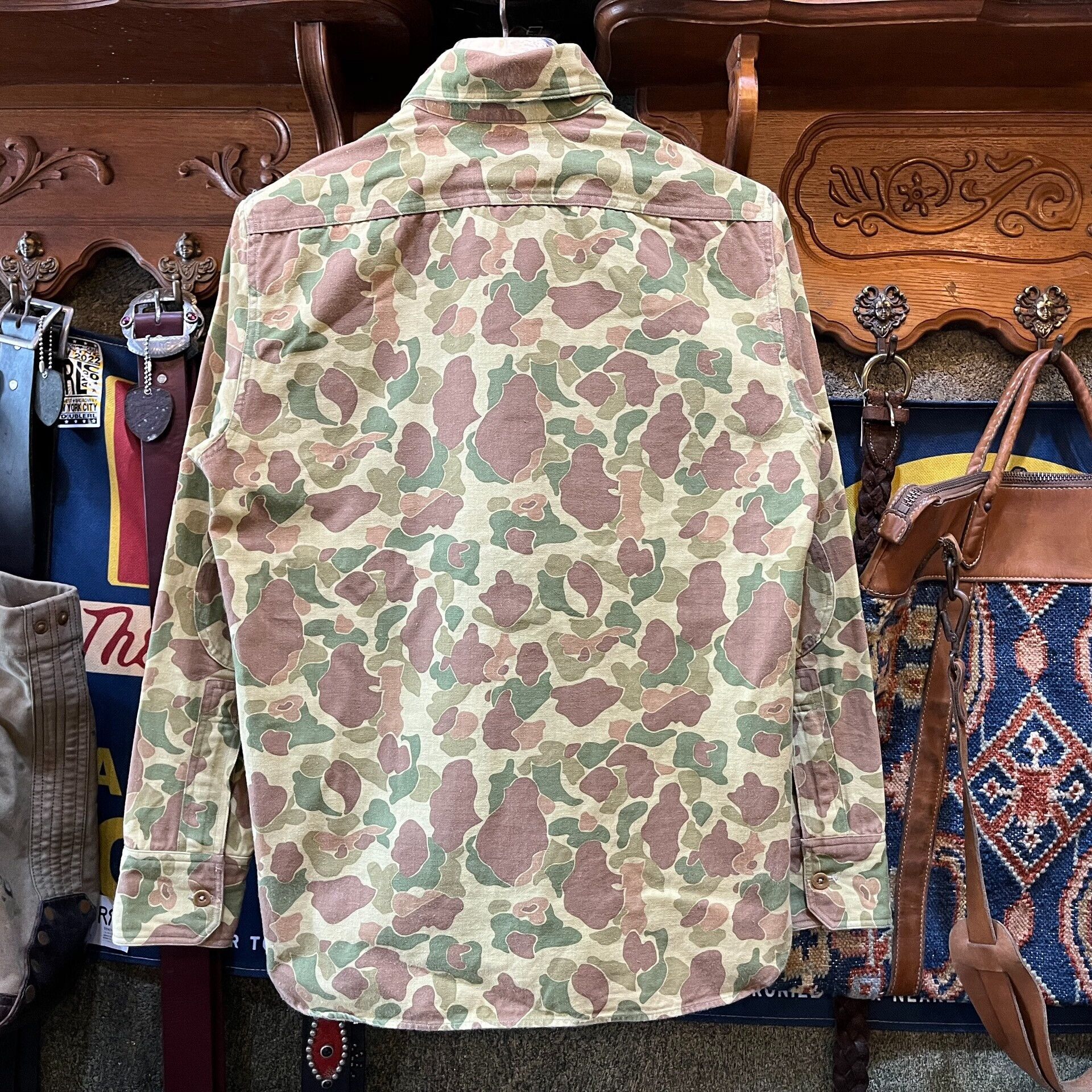 RRL Ralph Lauren RRL Limited Camouflage Shirt Size US S / EU 44-46 / 1 - 2 Thumbnail